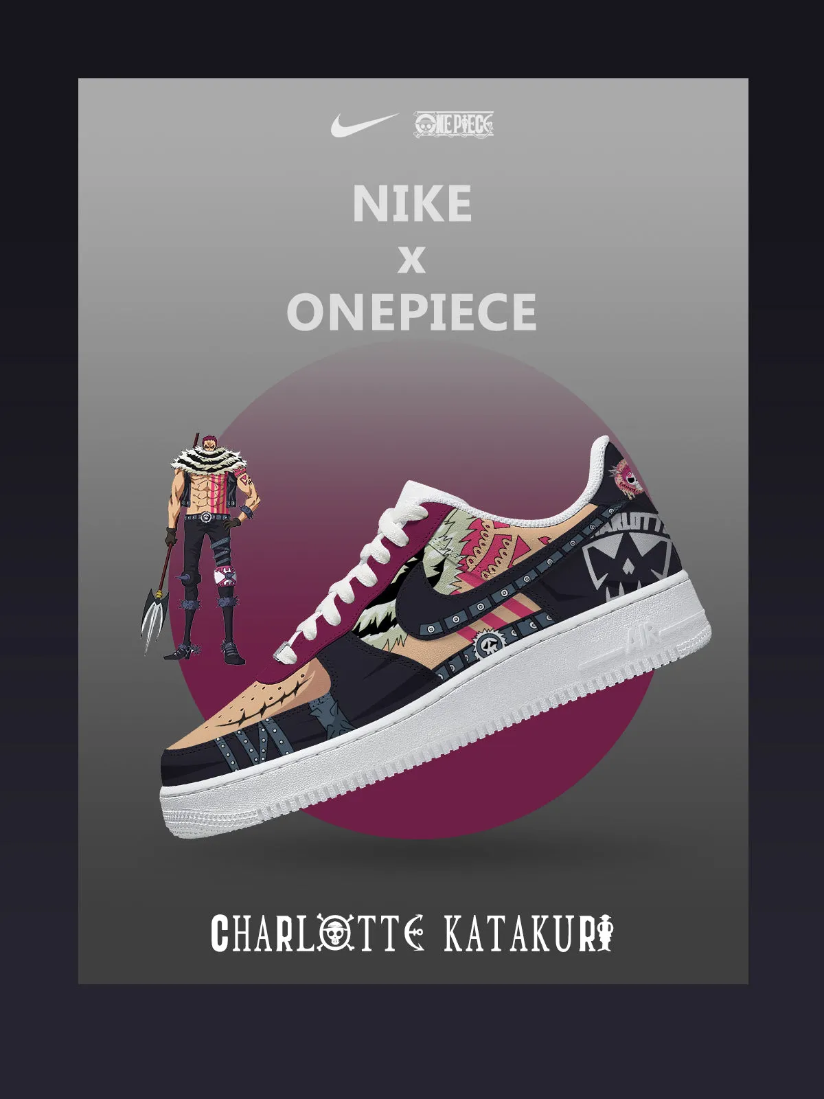 Charlotte Katakuri V.1 Custom Sneakers