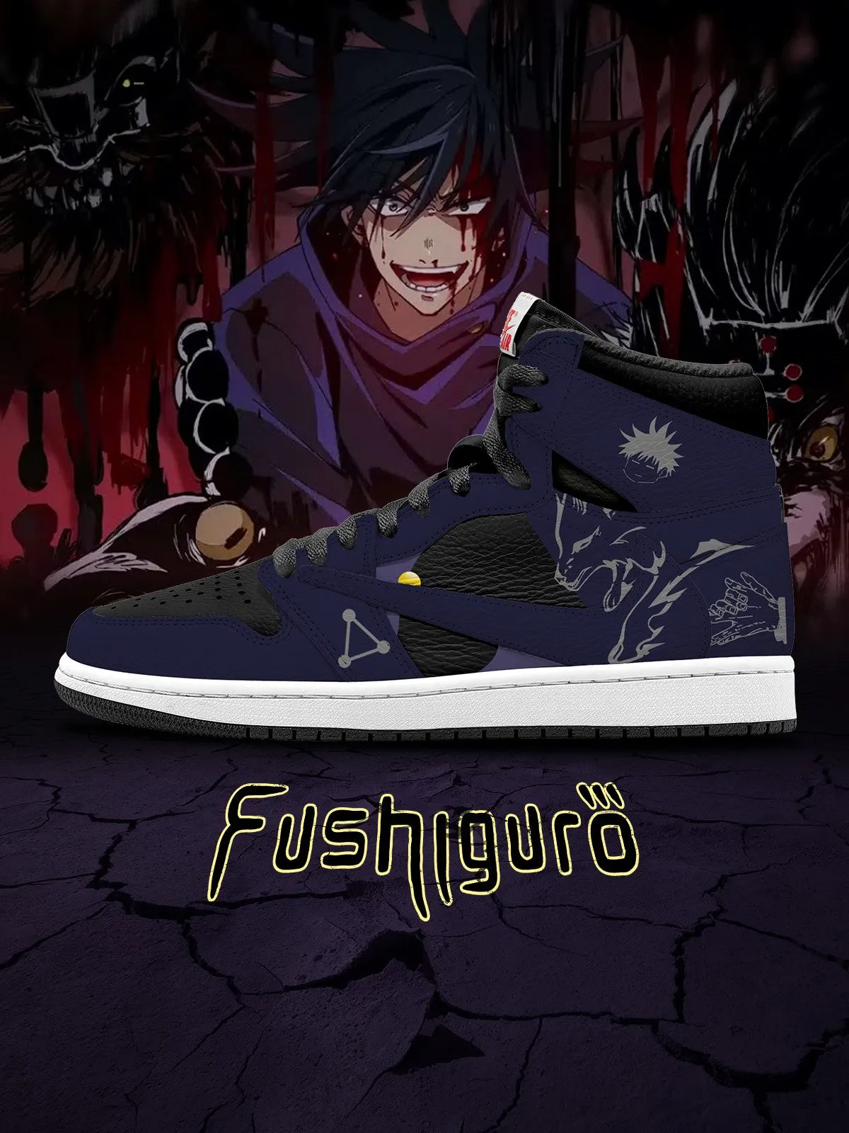 Megumi Fushiguro V.2 Custom TS High Sneakers