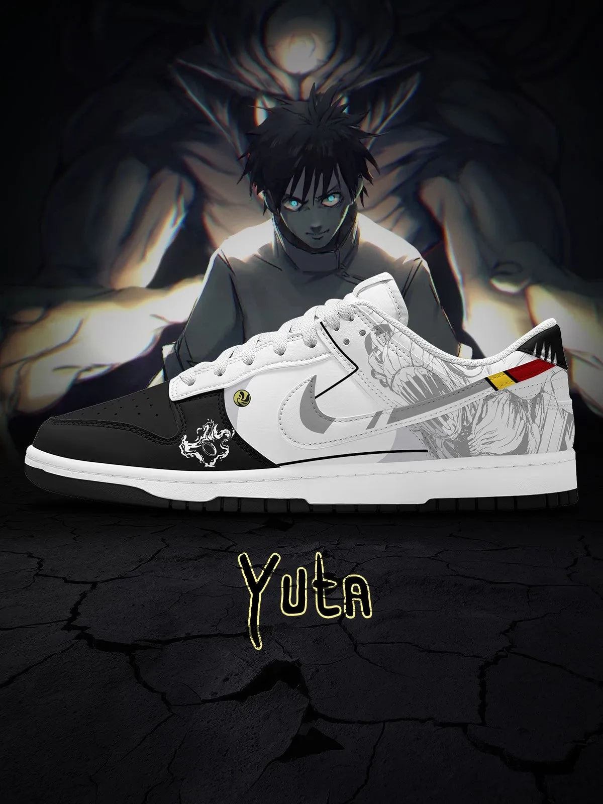 Yuta Okkotsu V.3 Custom Court-Low Sneakers