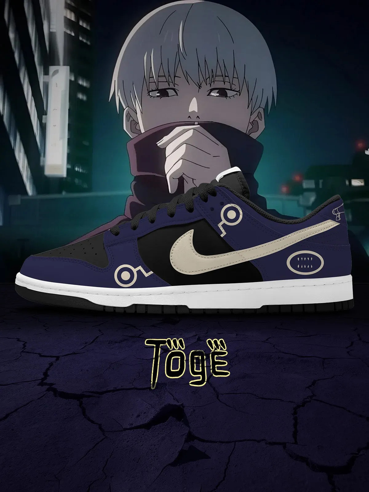 Toge Inumaki V.3 Custom Court-Low Sneakers