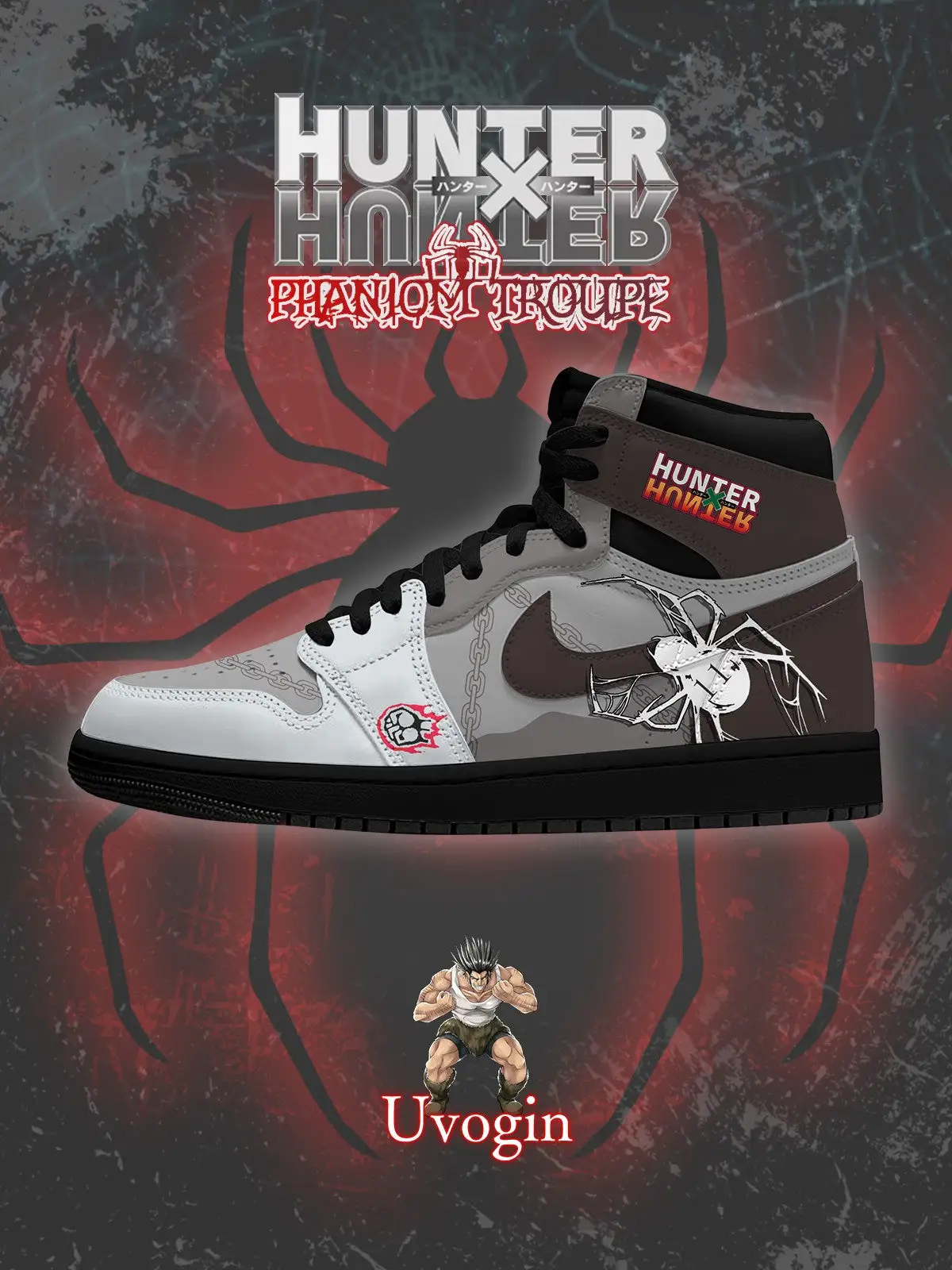 Uvogin V.1 Custom High-Top Sneakers