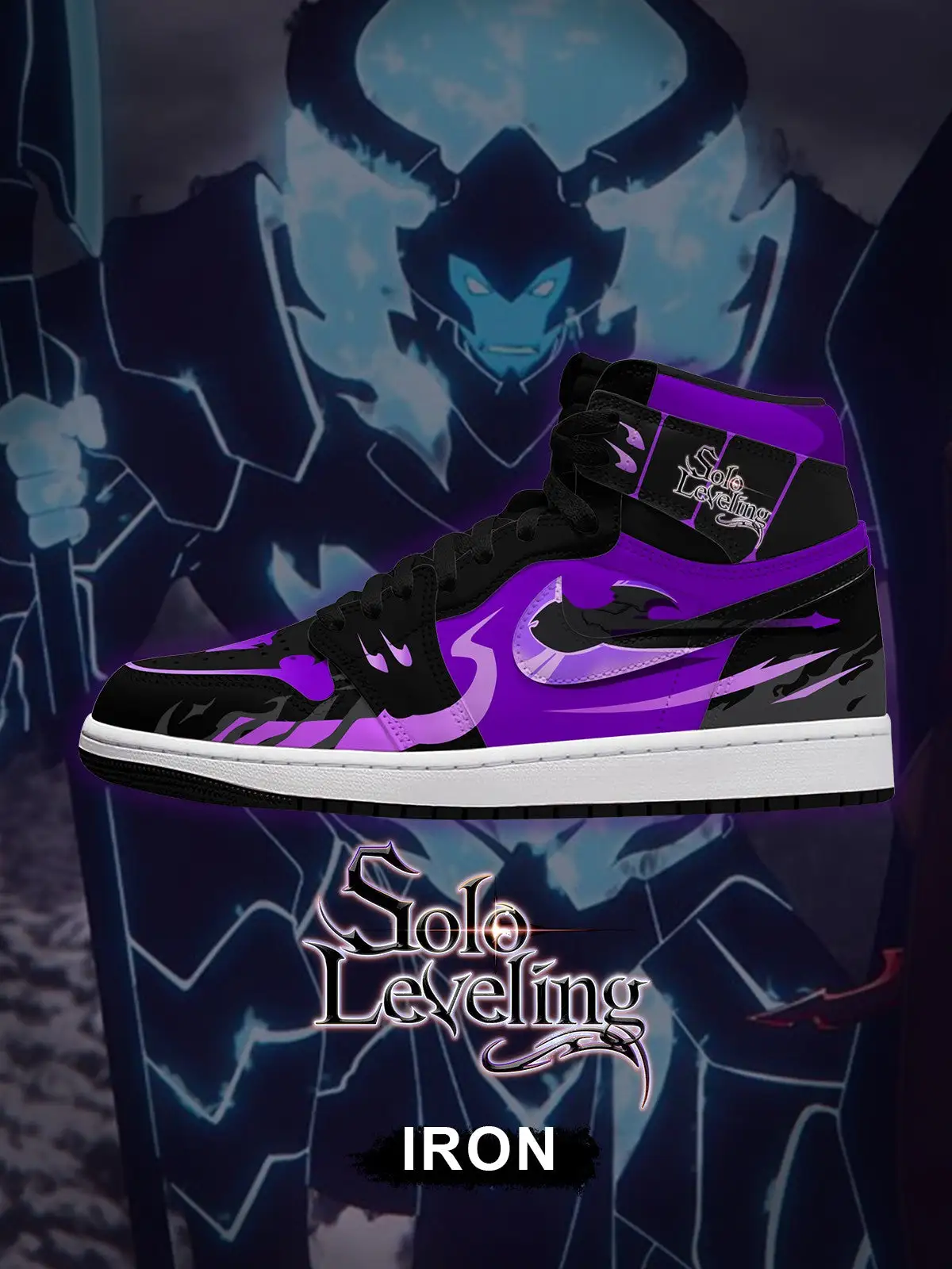 Iron V.1 Custom High-Top Sneakers