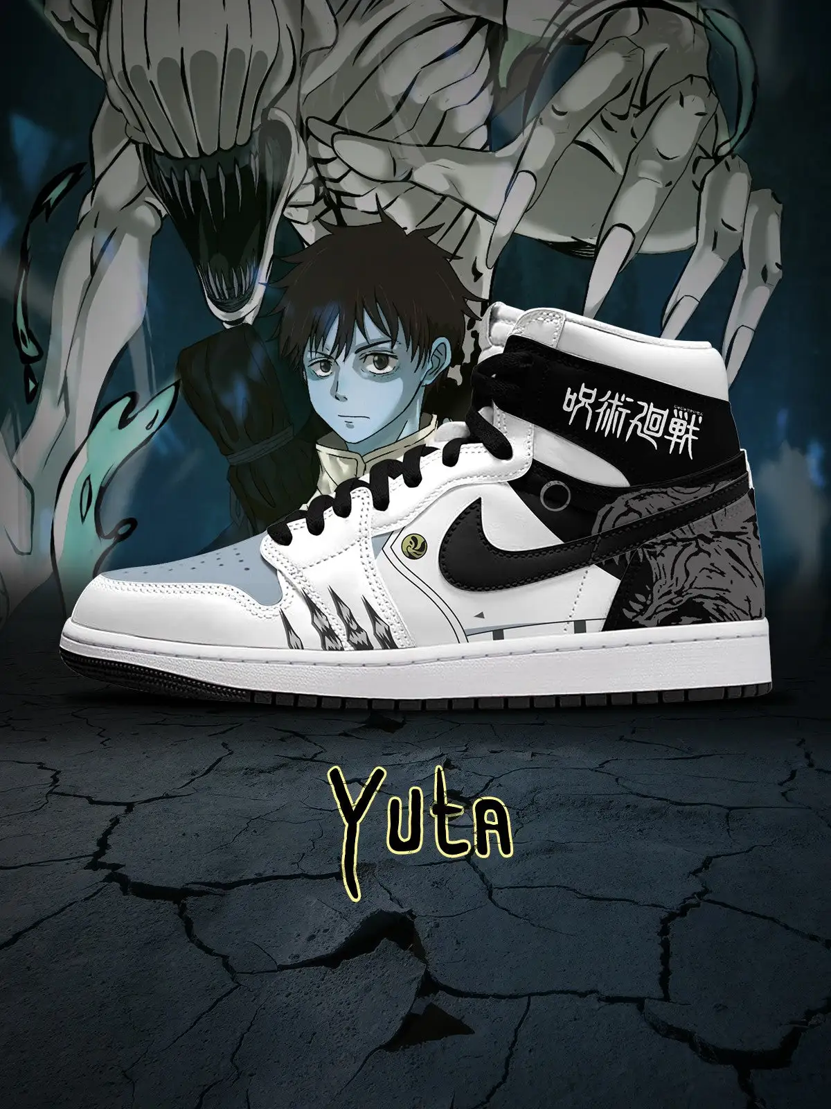 Yuta Okkotsu V.1 Custom High-Top Sneakers