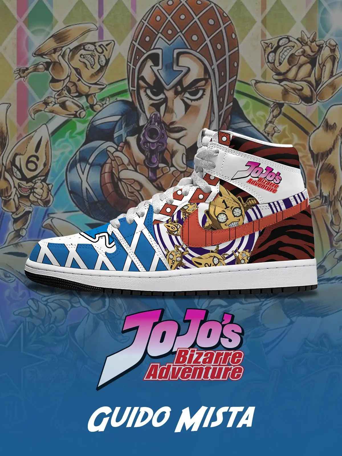 Guido Mista V.2 Custom High-Top Sneakers