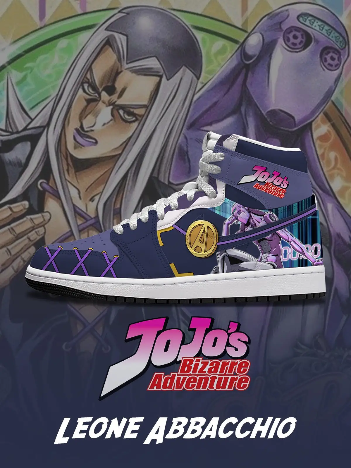 Leone Abbacchio V.2 Custom High-Top Sneakers