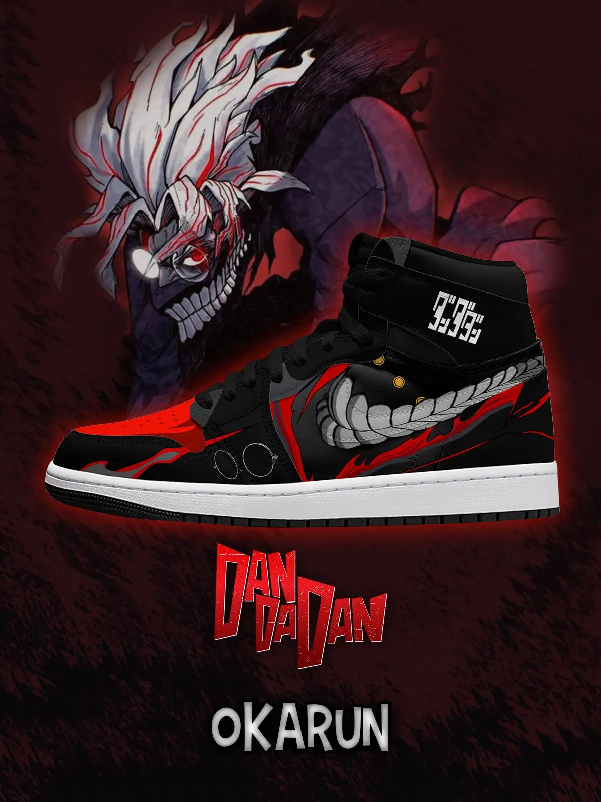 Okarun V.4 Custom High-Top Sneakers