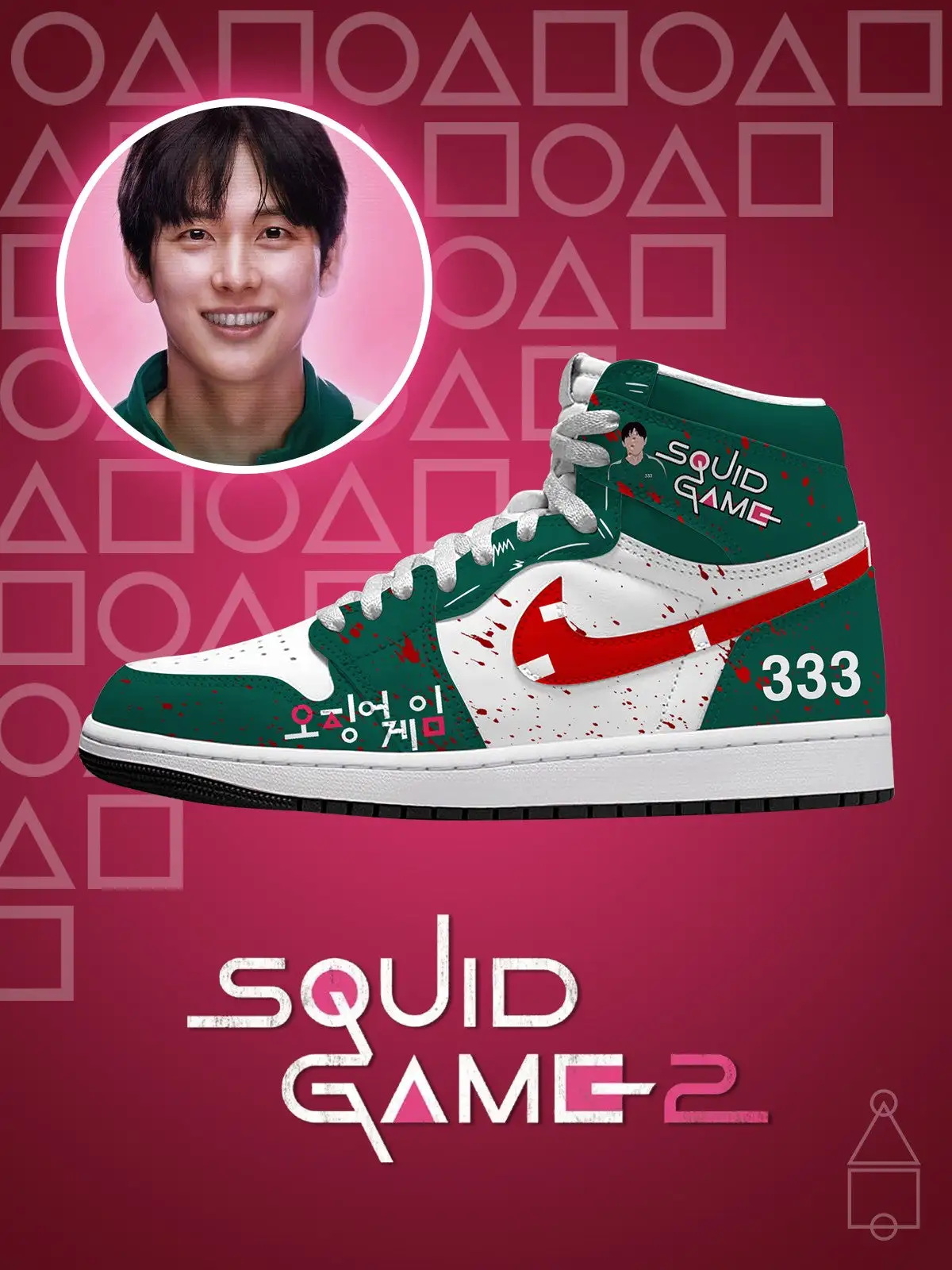 Player 333 V.1 Custom High-Top Sneakers
