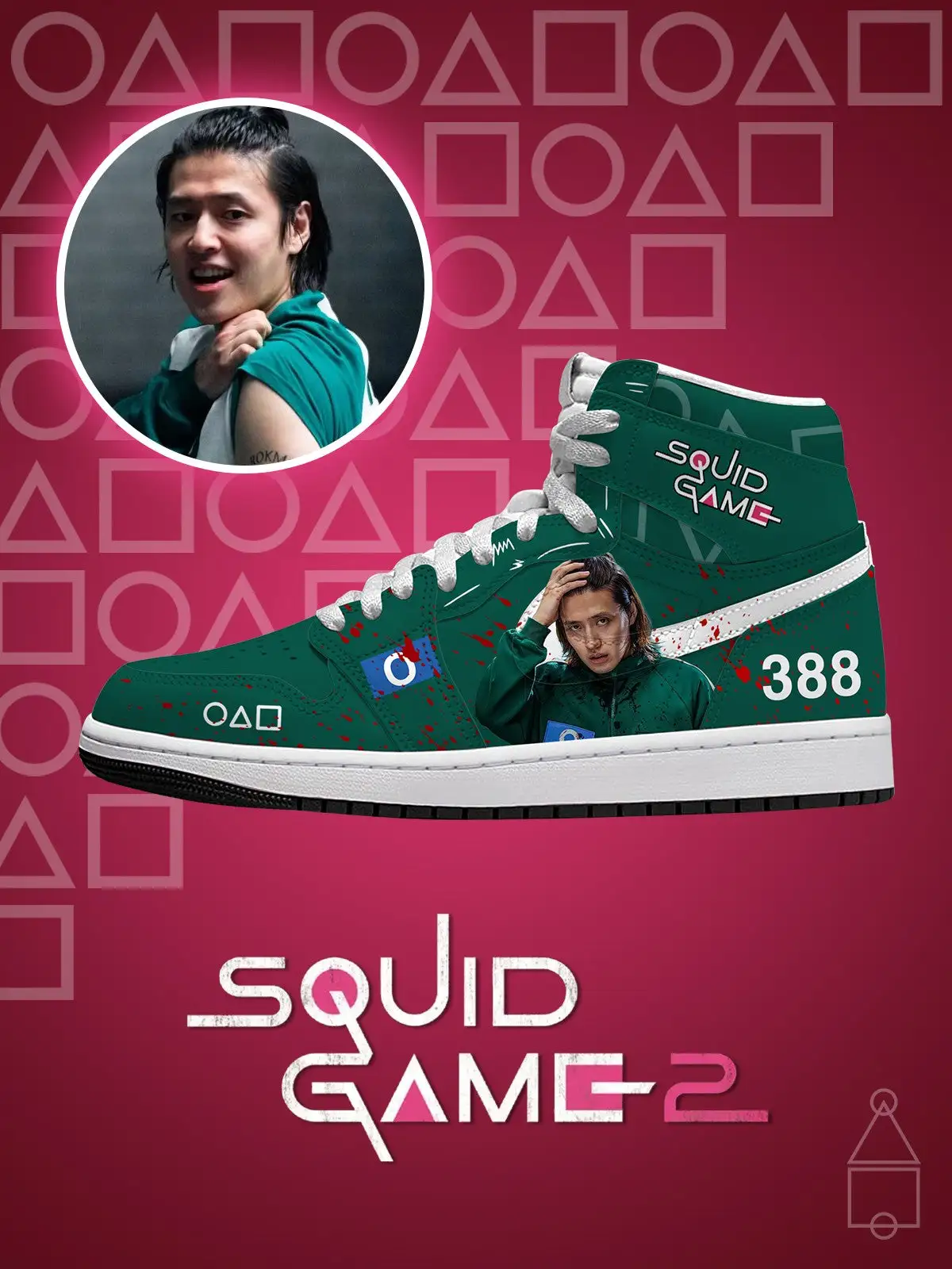 Player 388 V.1 Custom High-Top Sneakers