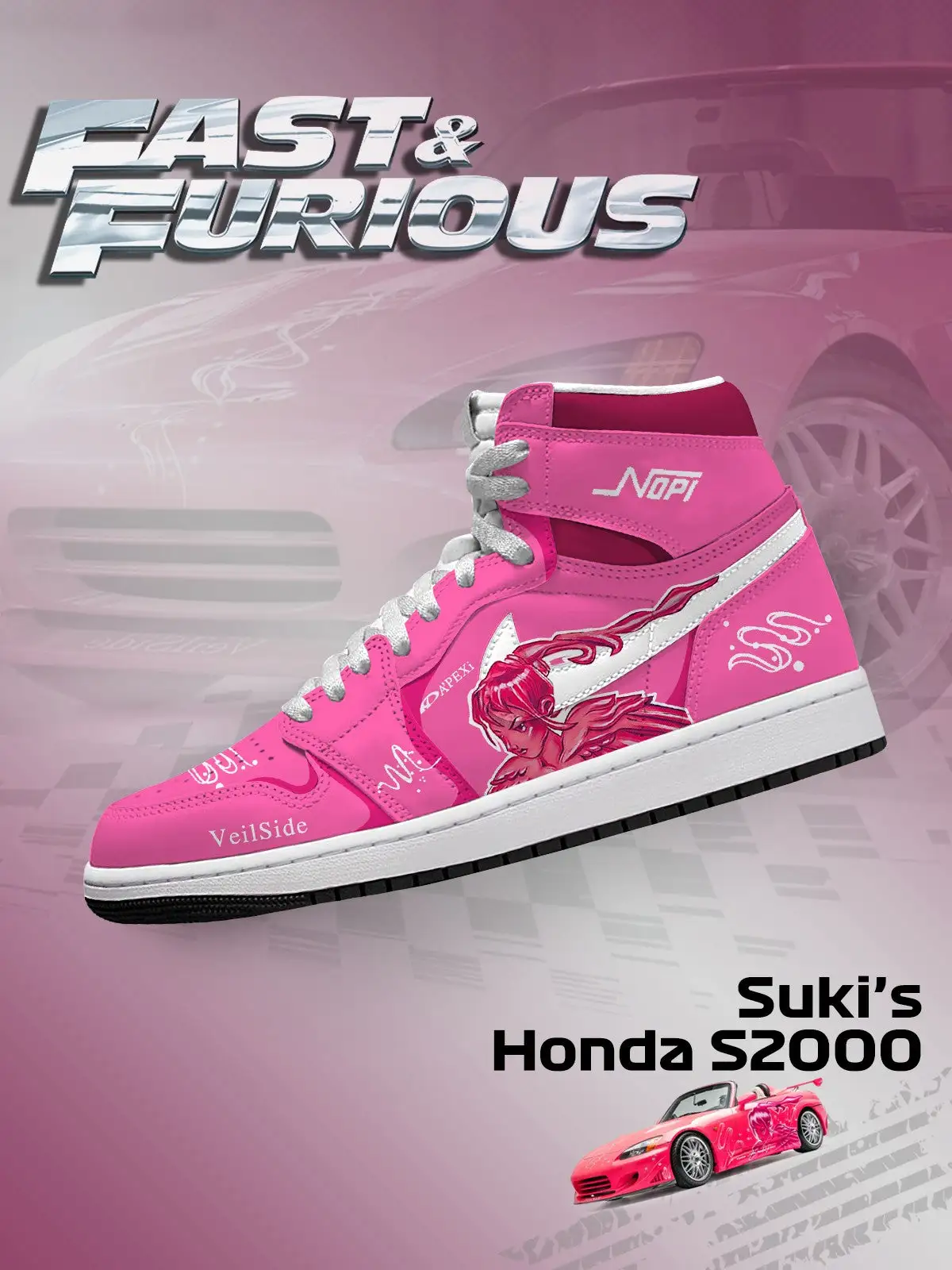 Suki S2000 V.1 Custom High-Top Sneakers