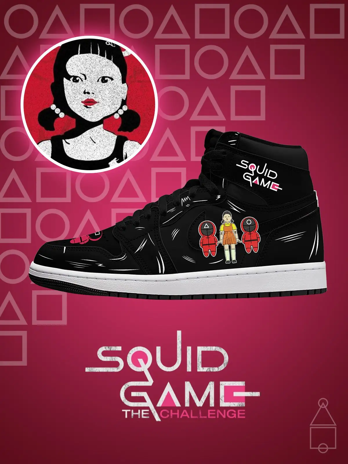 Young-hee V.1 Custom High-Top Sneakers