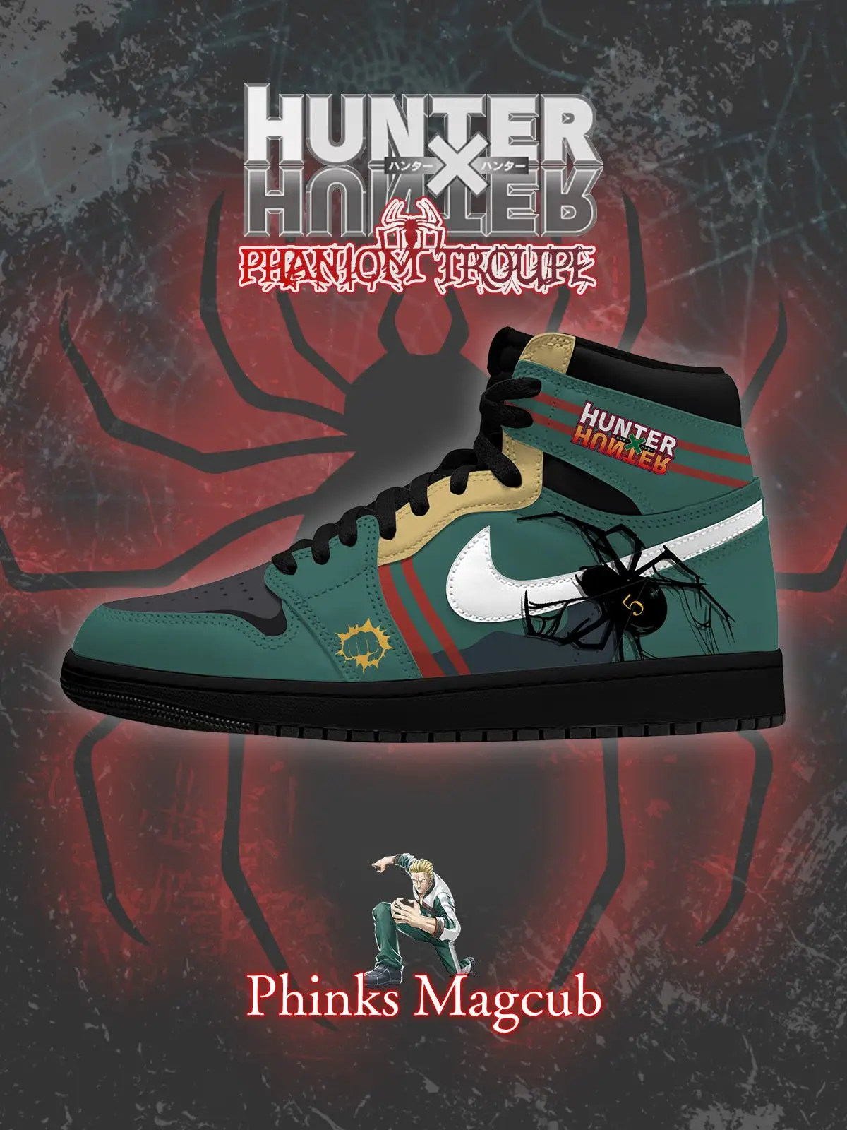 Phinks Magcub V.1 Custom High-Top Sneakers