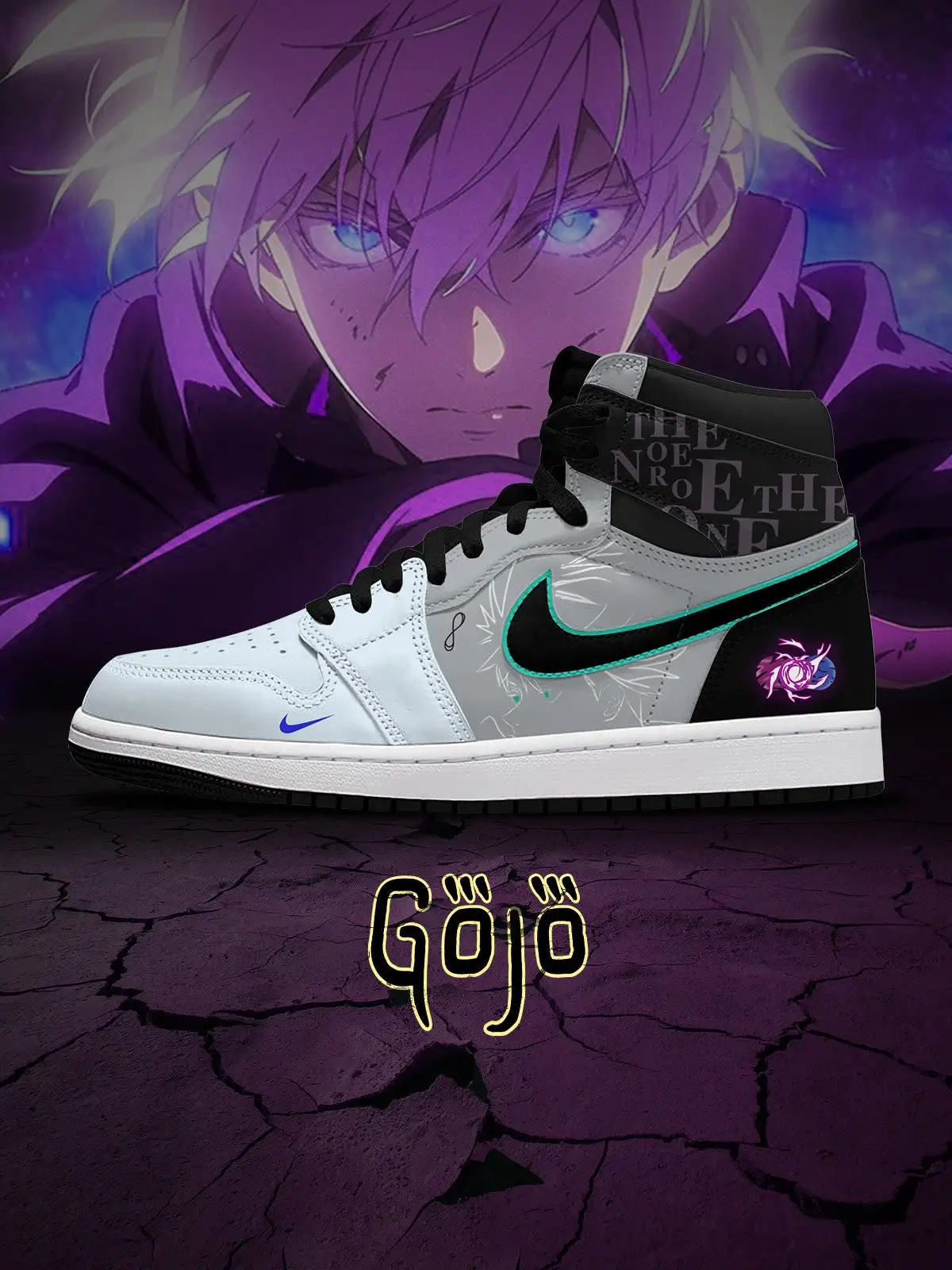 Satoru Gojo V.2 Custom High-Top Sneakers