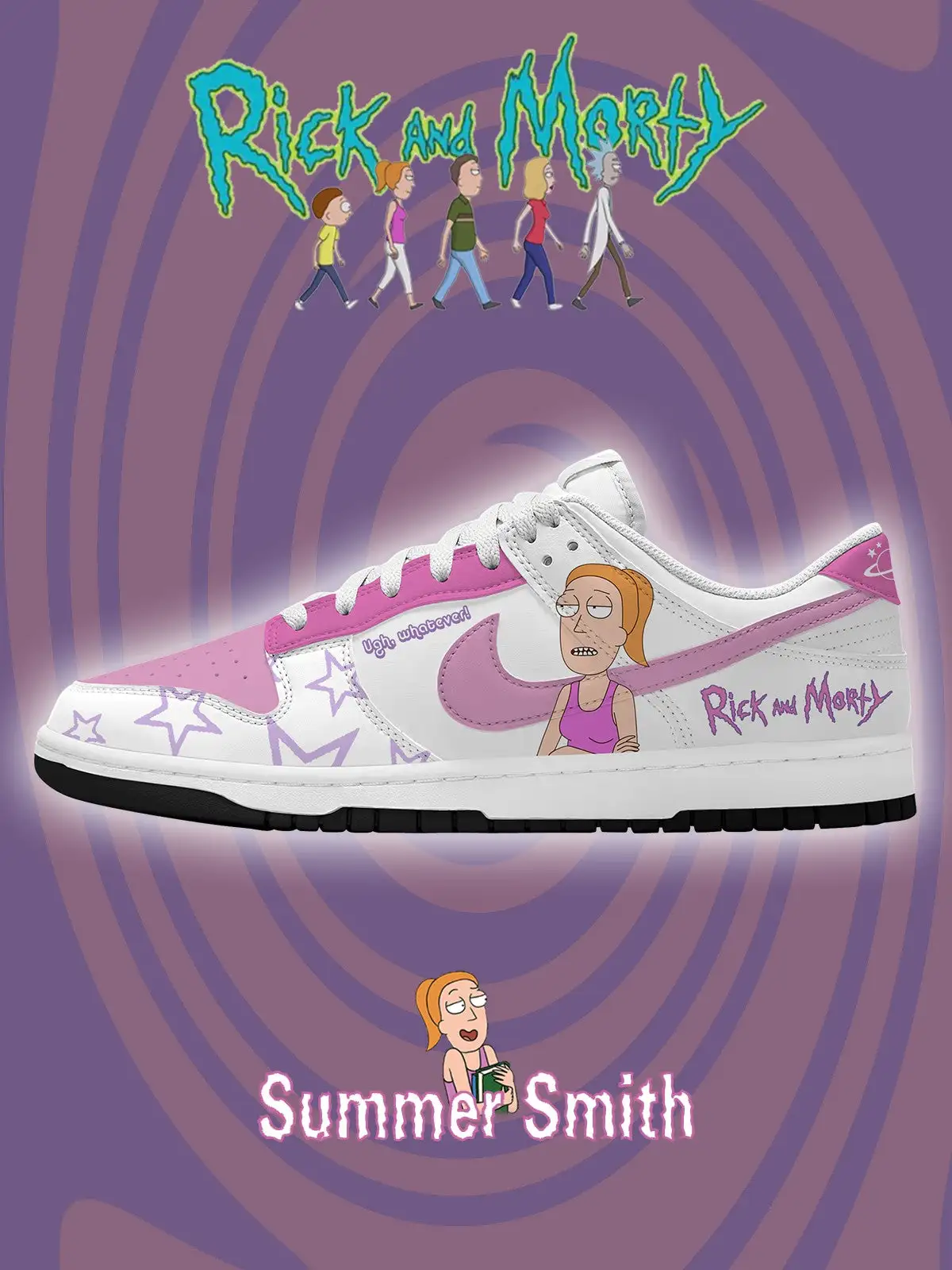 Summer Smith V.1 Custom Court-Low Sneakers