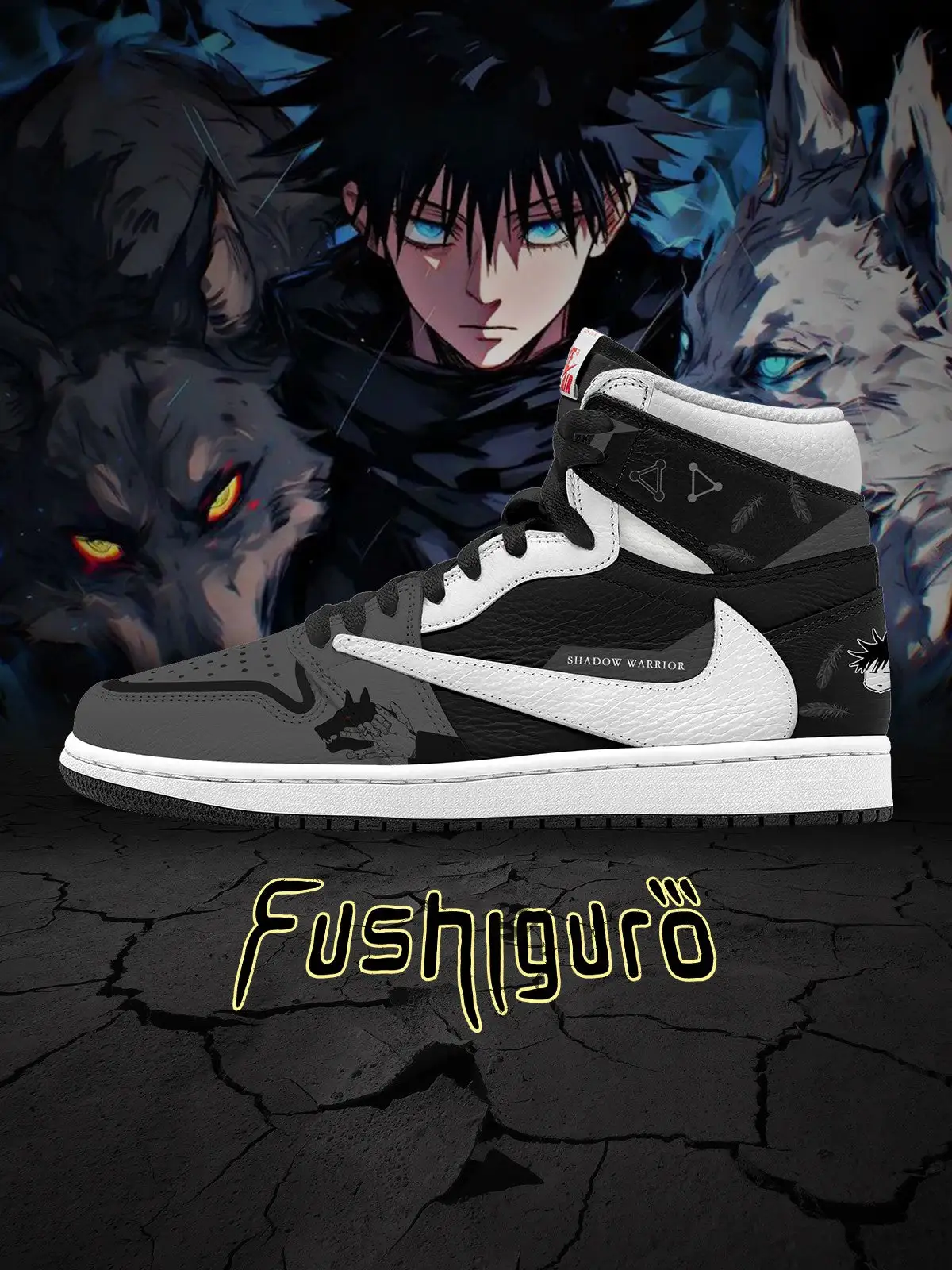 Megumi Fushiguro V.1 Custom TS High Sneakers