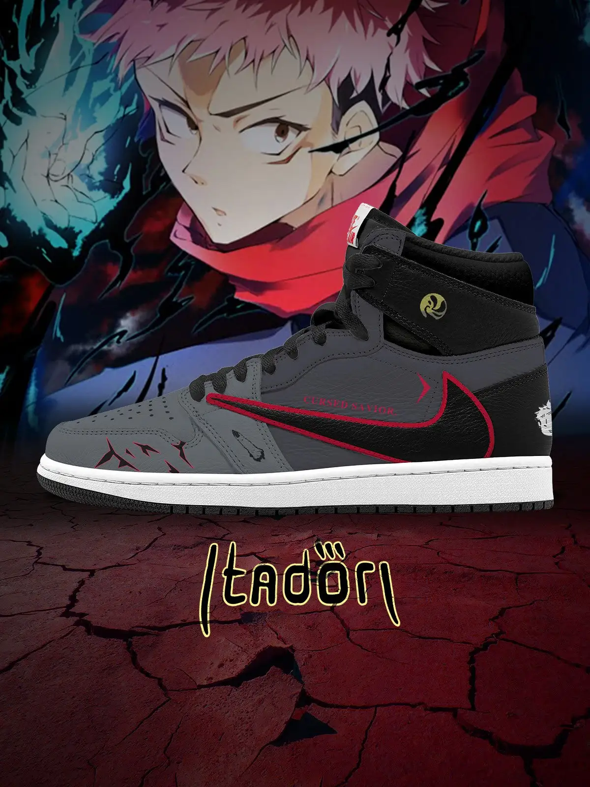 Yuji Itadori V.1 Custom TS High Sneakers