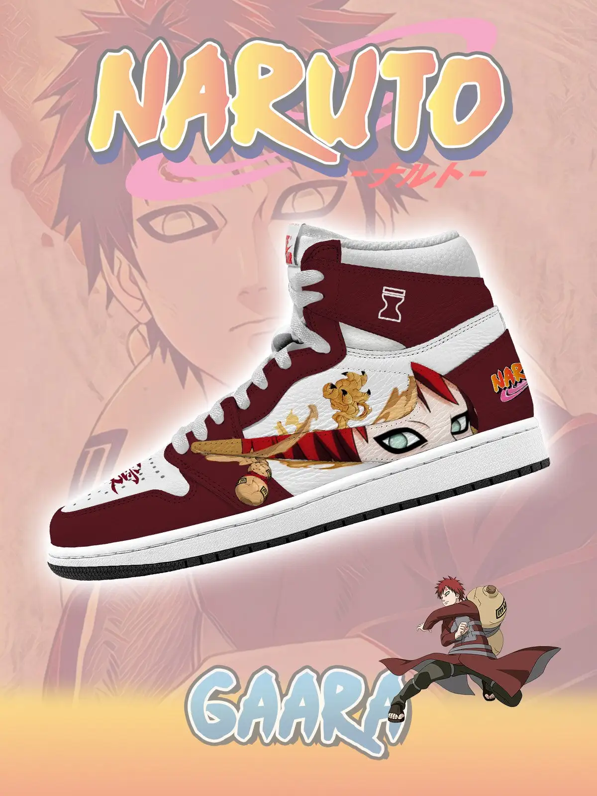 Gaara V.1 Custom TS High Sneakers