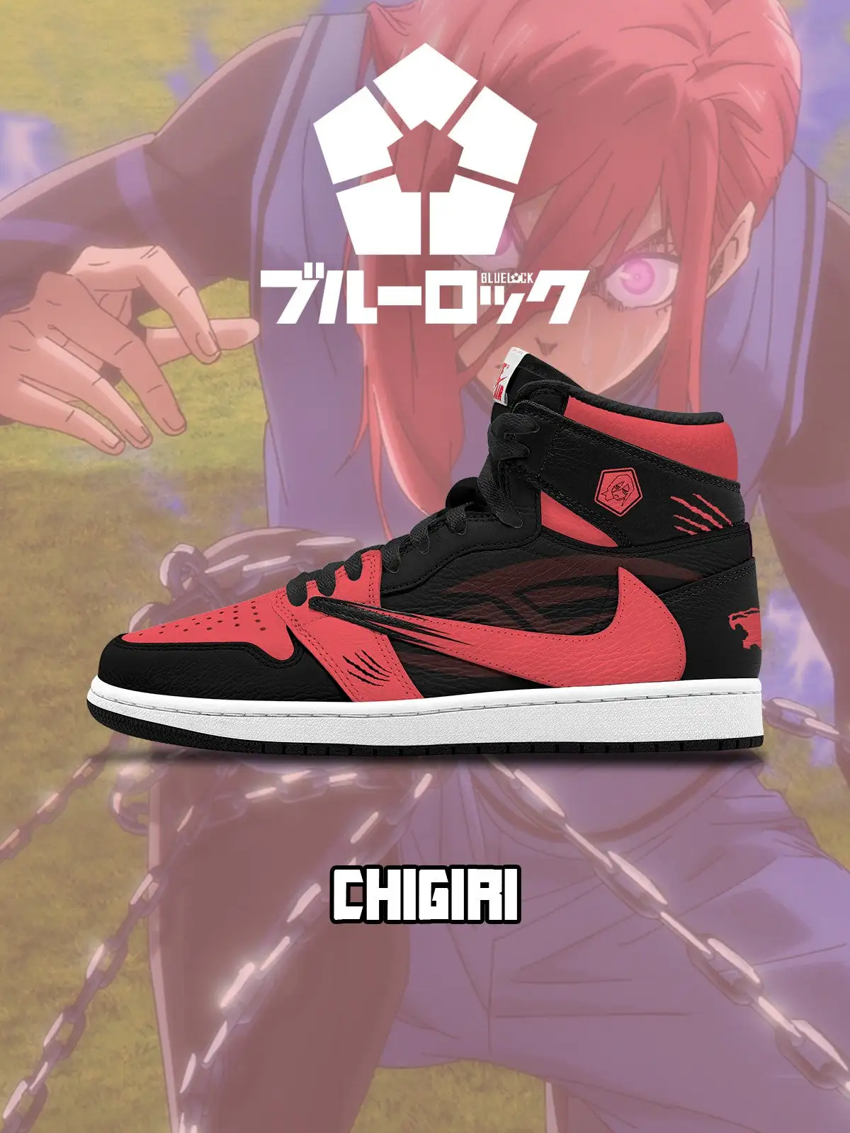 Hyoma Chigiri V.1 Custom TS High Sneakers