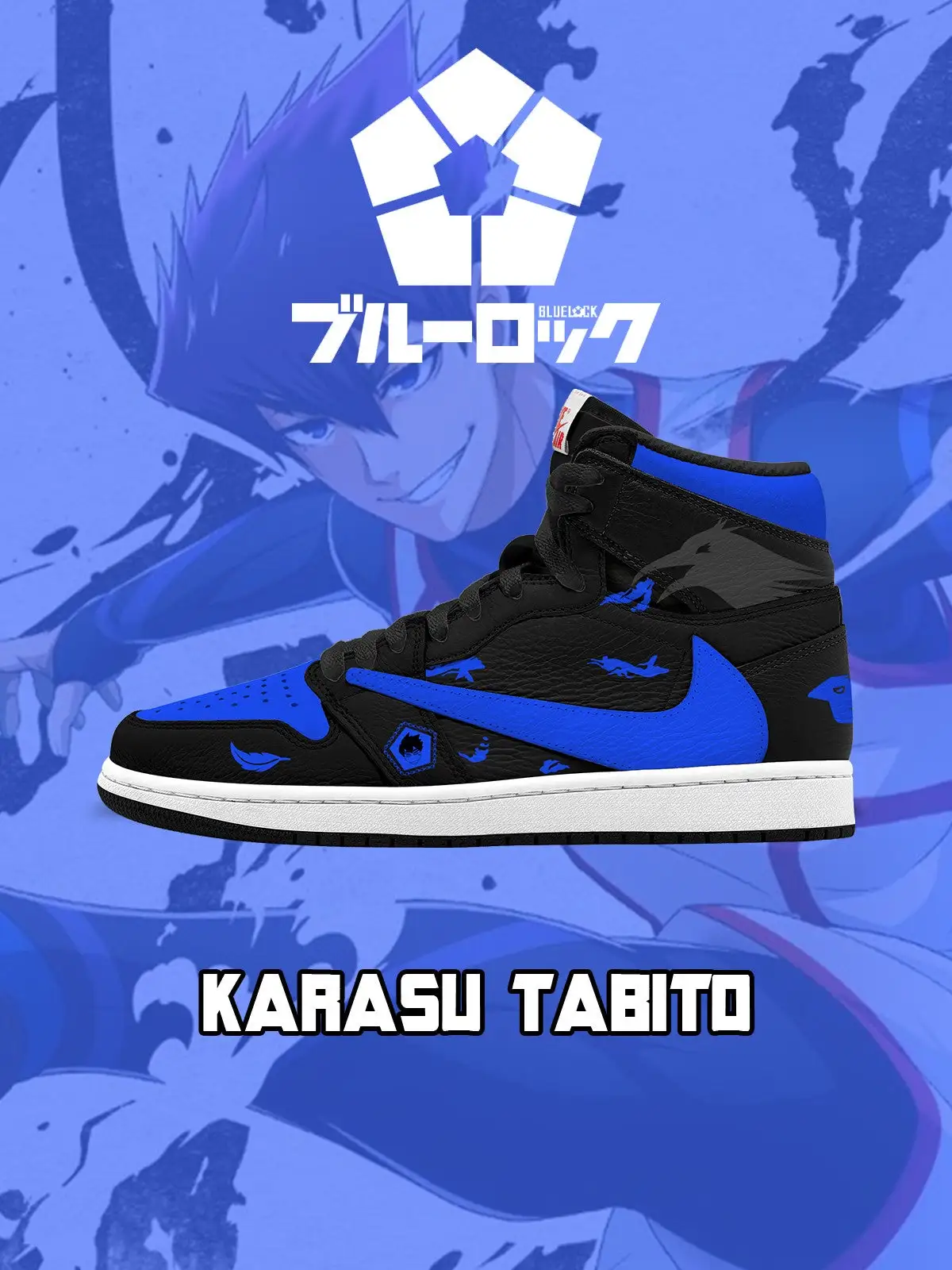 Karasu Tabito V.1 Custom TS High Sneakers