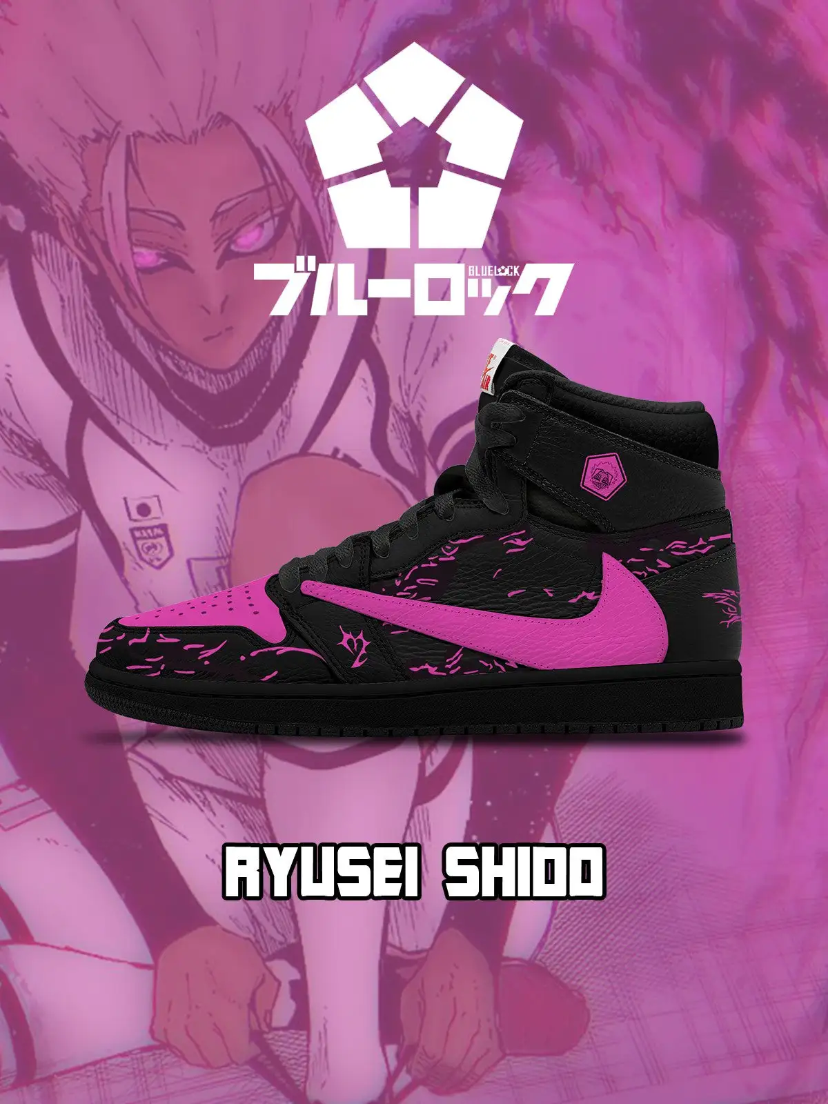 Ryusei Shido V.1 Custom TS High Sneakers