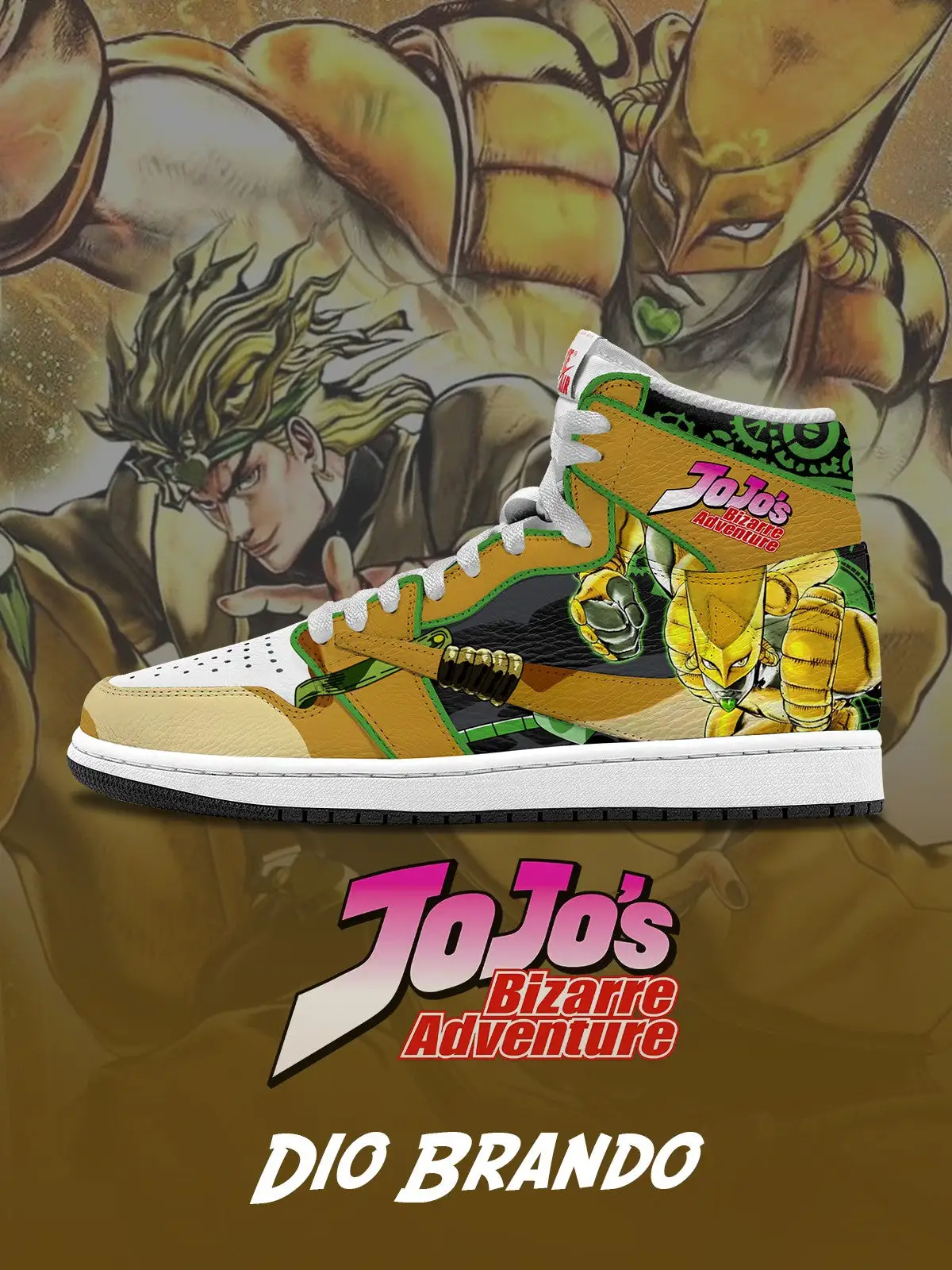 Dio Brando V.2 Custom TS High Sneakers
