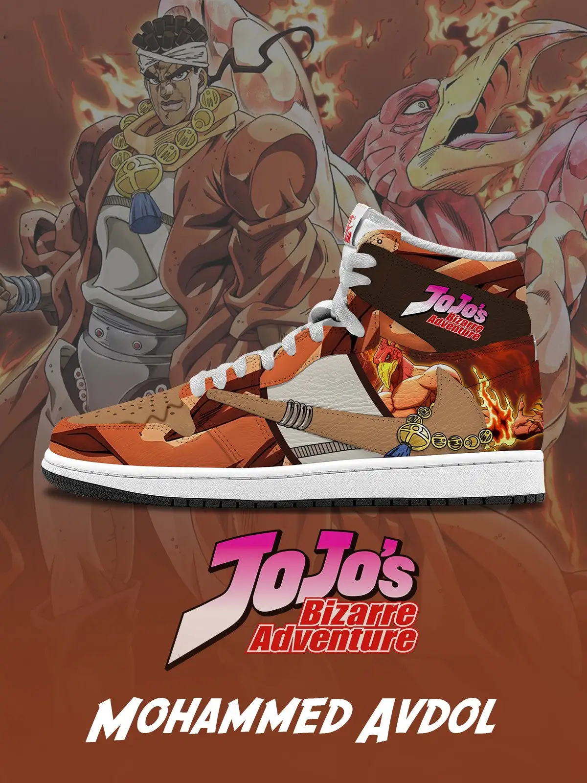 Mohammed Avdol V.2 Custom TS High Sneakers