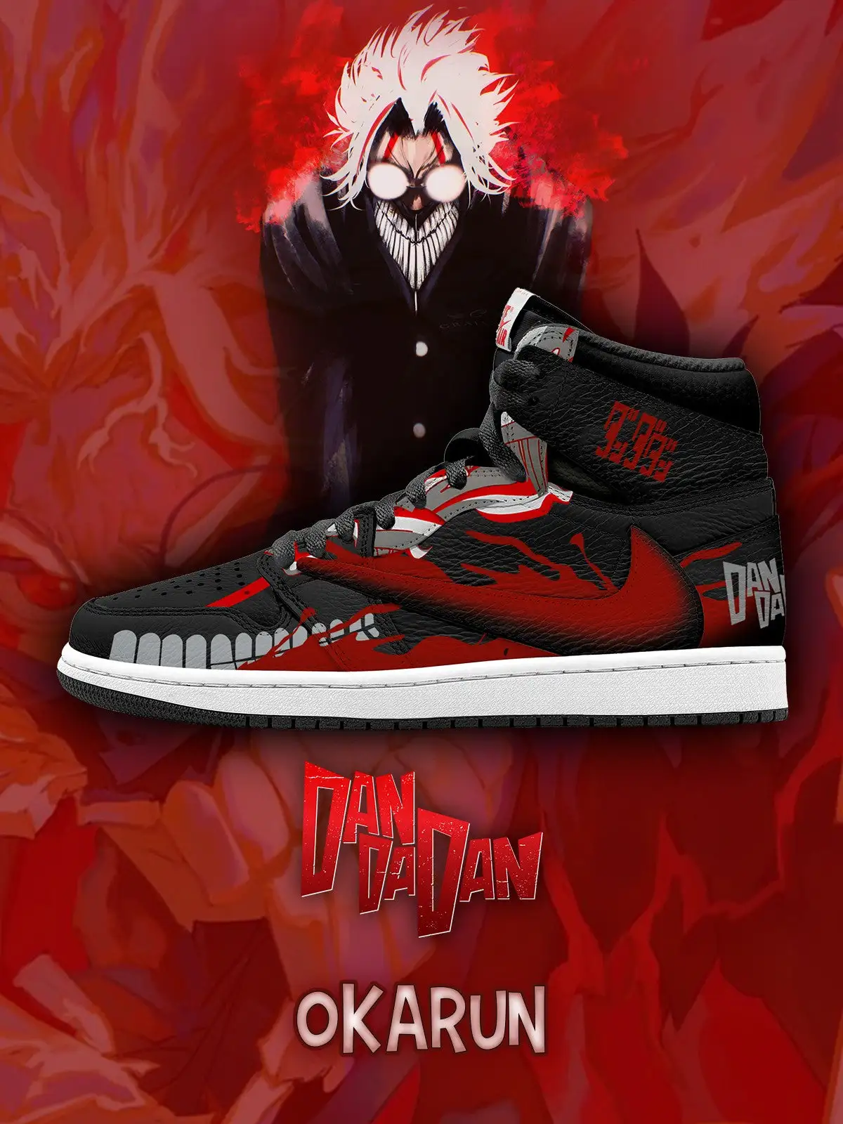 Okarun V.1 Custom TS High Sneakers