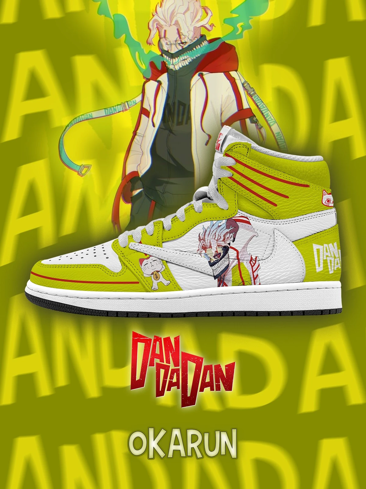 Okarun V.3 Custom TS High Sneakers
