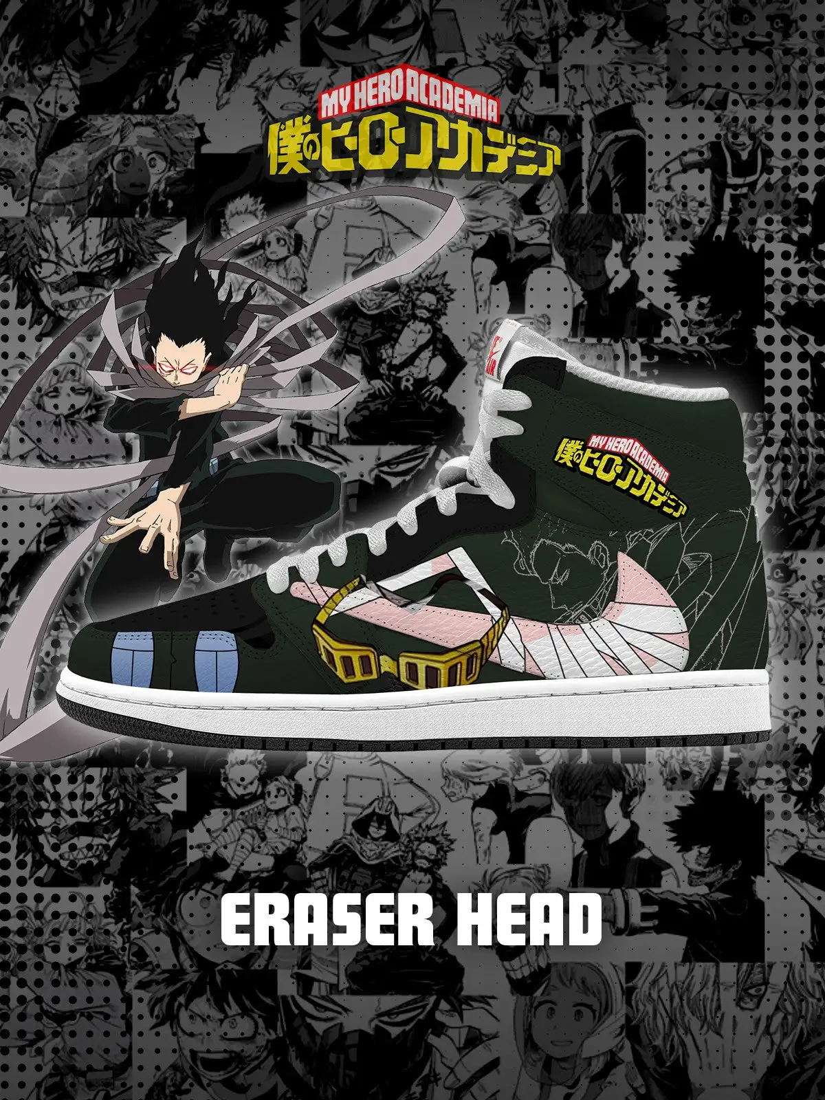 Eraser Head V.1 Custom TS High Sneakers