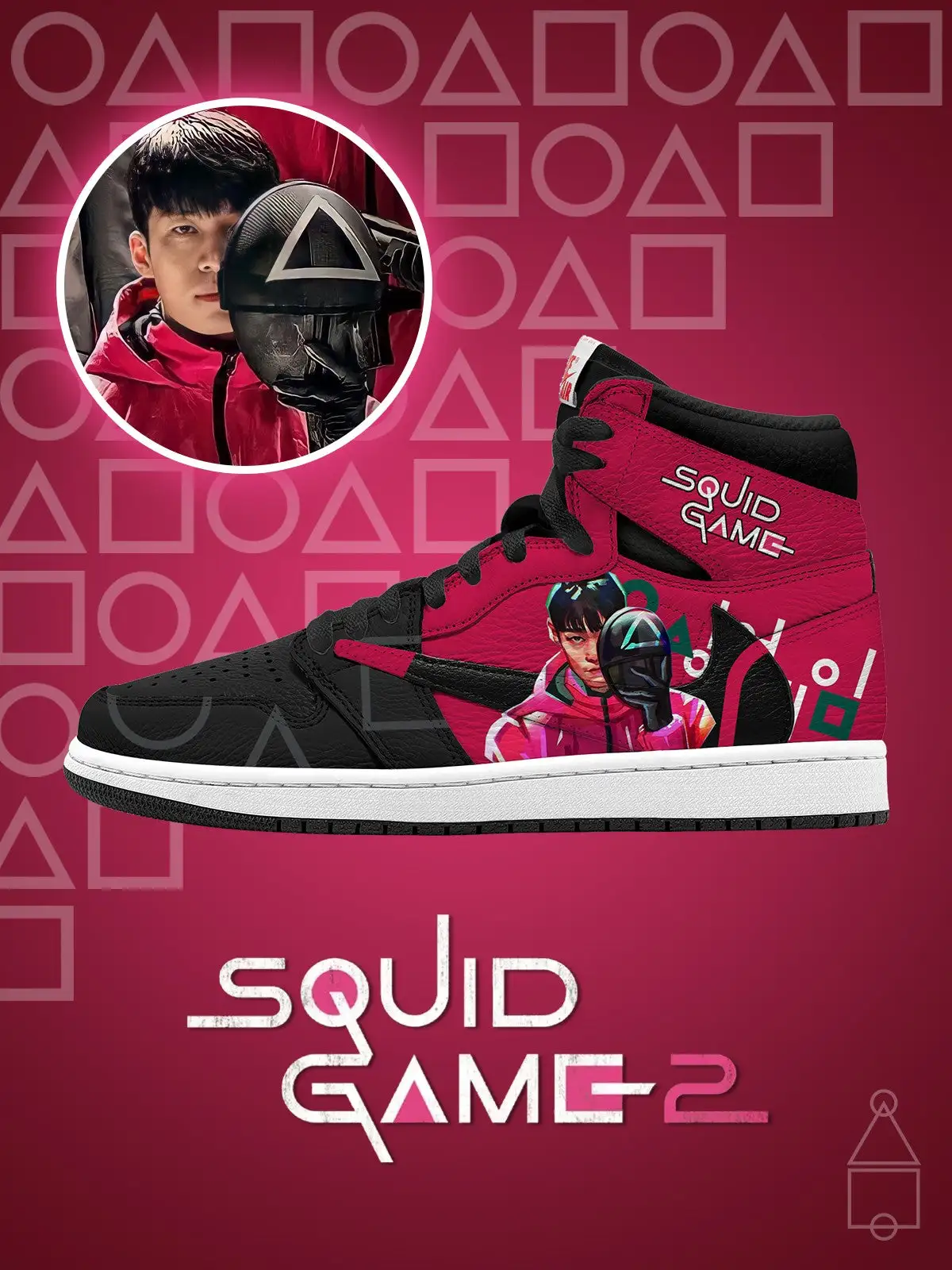 Hwang Jun-ho V.1 Custom TS High Sneakers