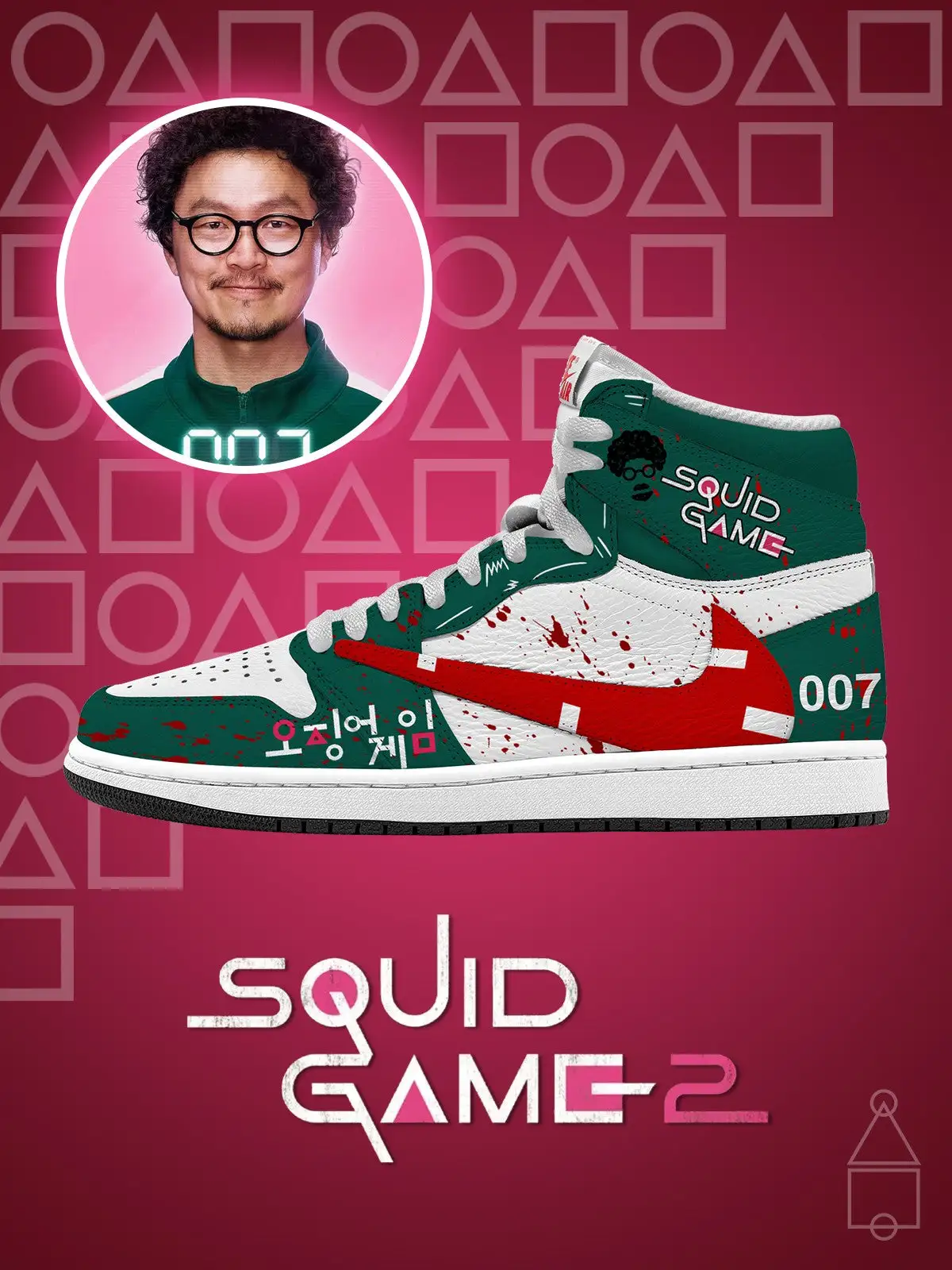 Player 007 V.1 Custom TS High Sneakers