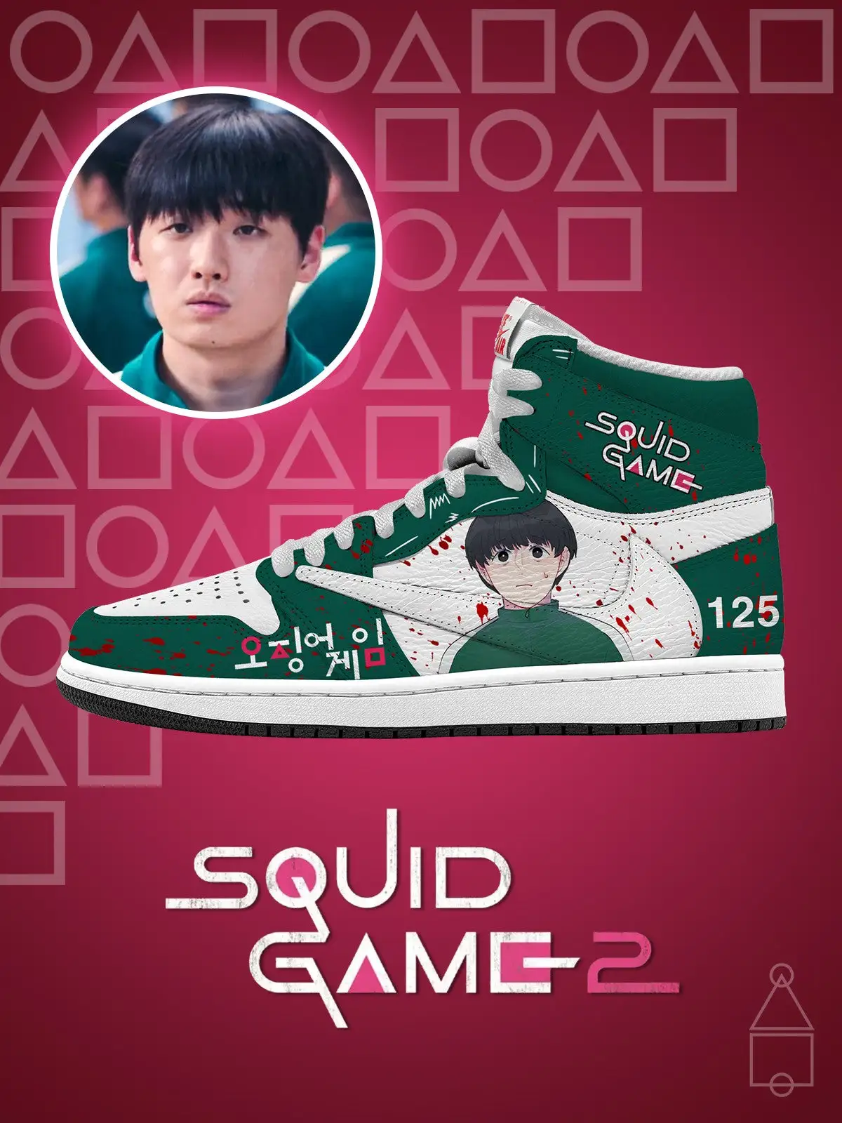 Player 125 V.1 Custom TS High Sneakers