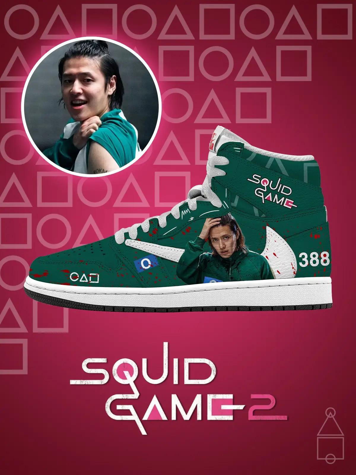 Player 388 V.1 Custom TS High Sneakers