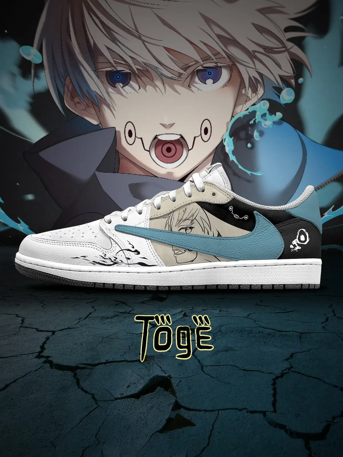 Toge Inumaki V.1 Custom TS Low Sneakers