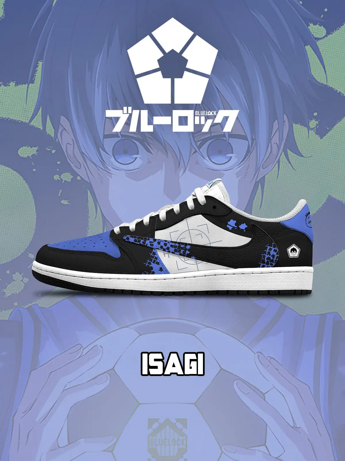Yoichi Isagi V.1 Custom TS Low Sneakers