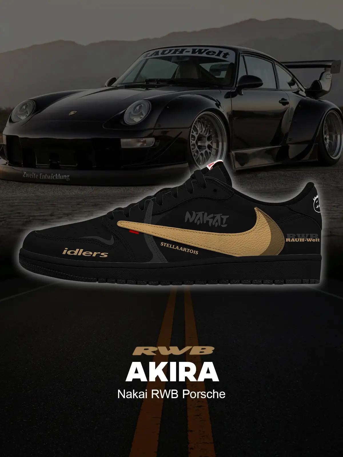 Nakai RWB V.1 Custom TS Low Sneakers