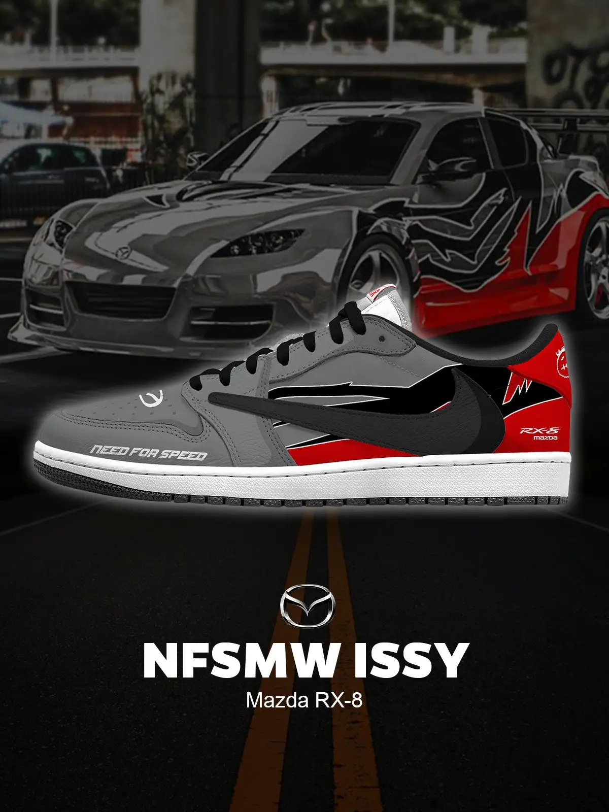 Issy RX-8 V.1 Custom TS Low Sneakers