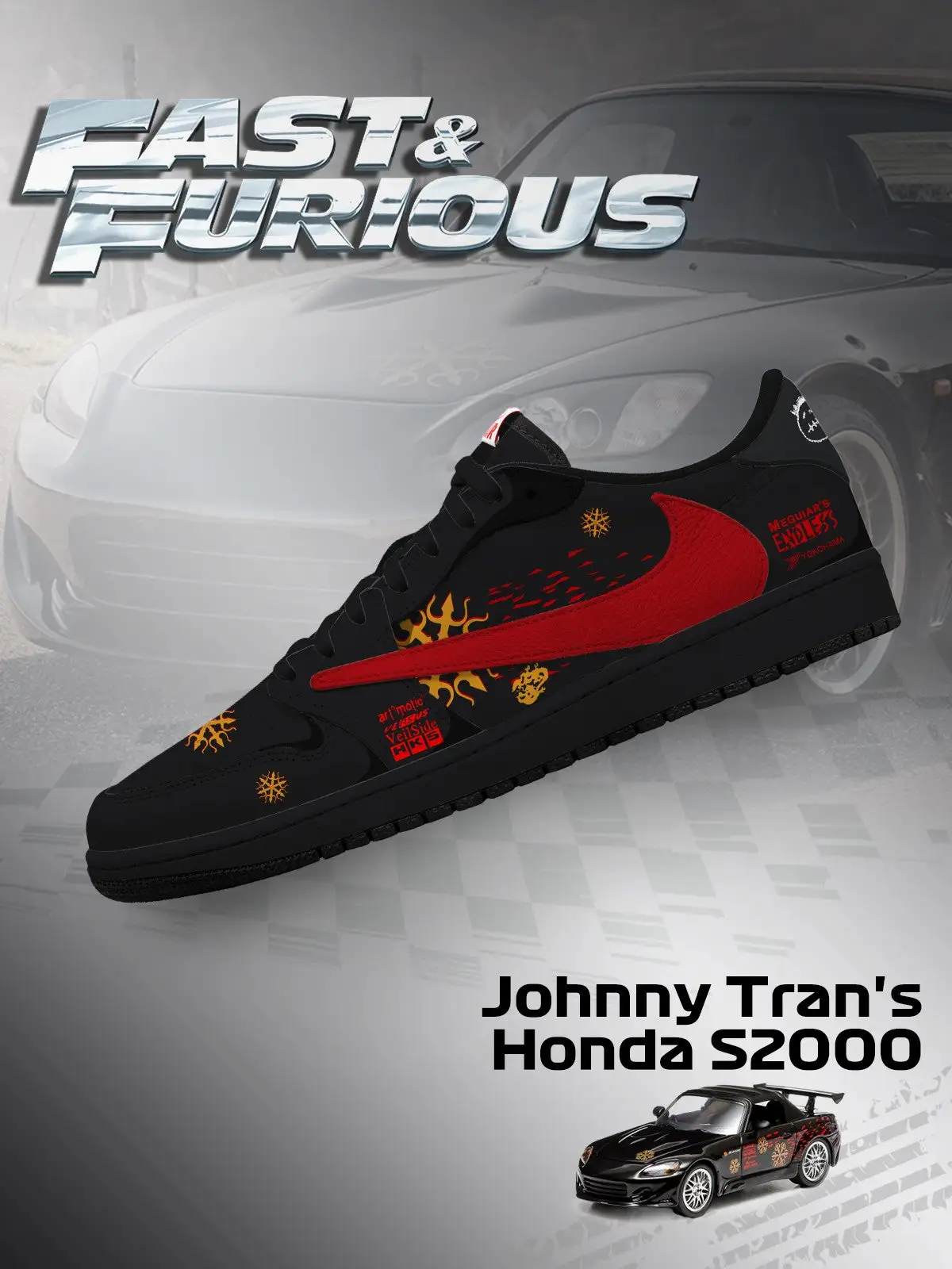 Johnny Tran's S2000 V.1 Custom TS Low Sneakers