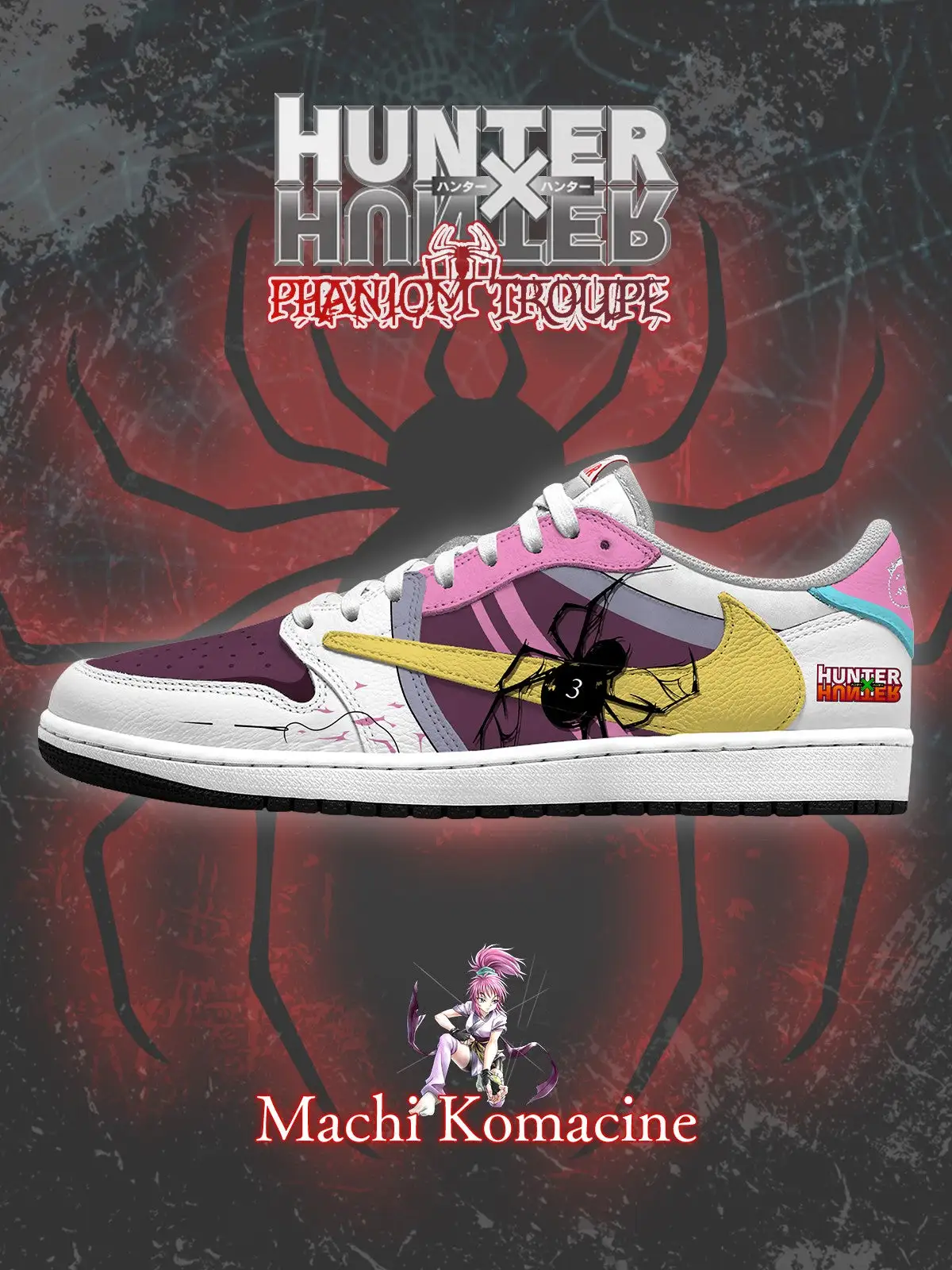 Machi Komacine V.1 Custom TS Low Sneakers