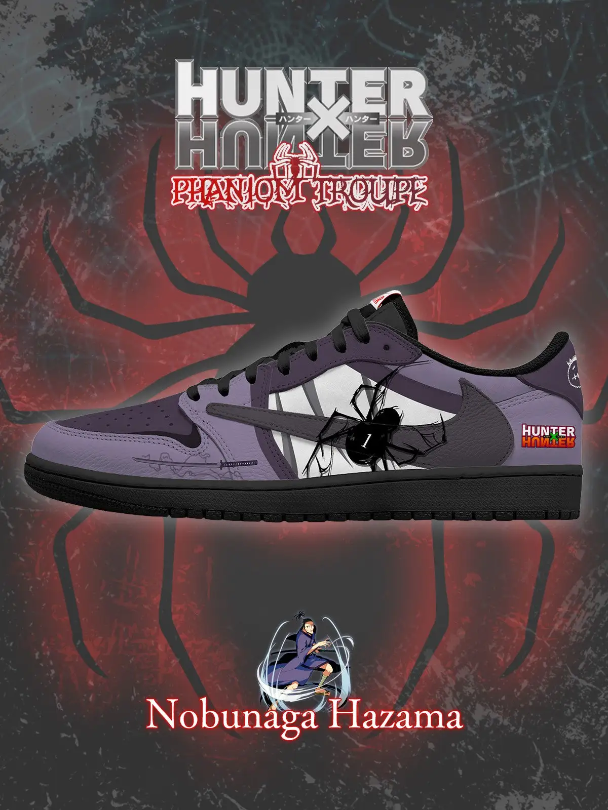 Nobunaga Hazama V.1 Custom TS Low Sneakers