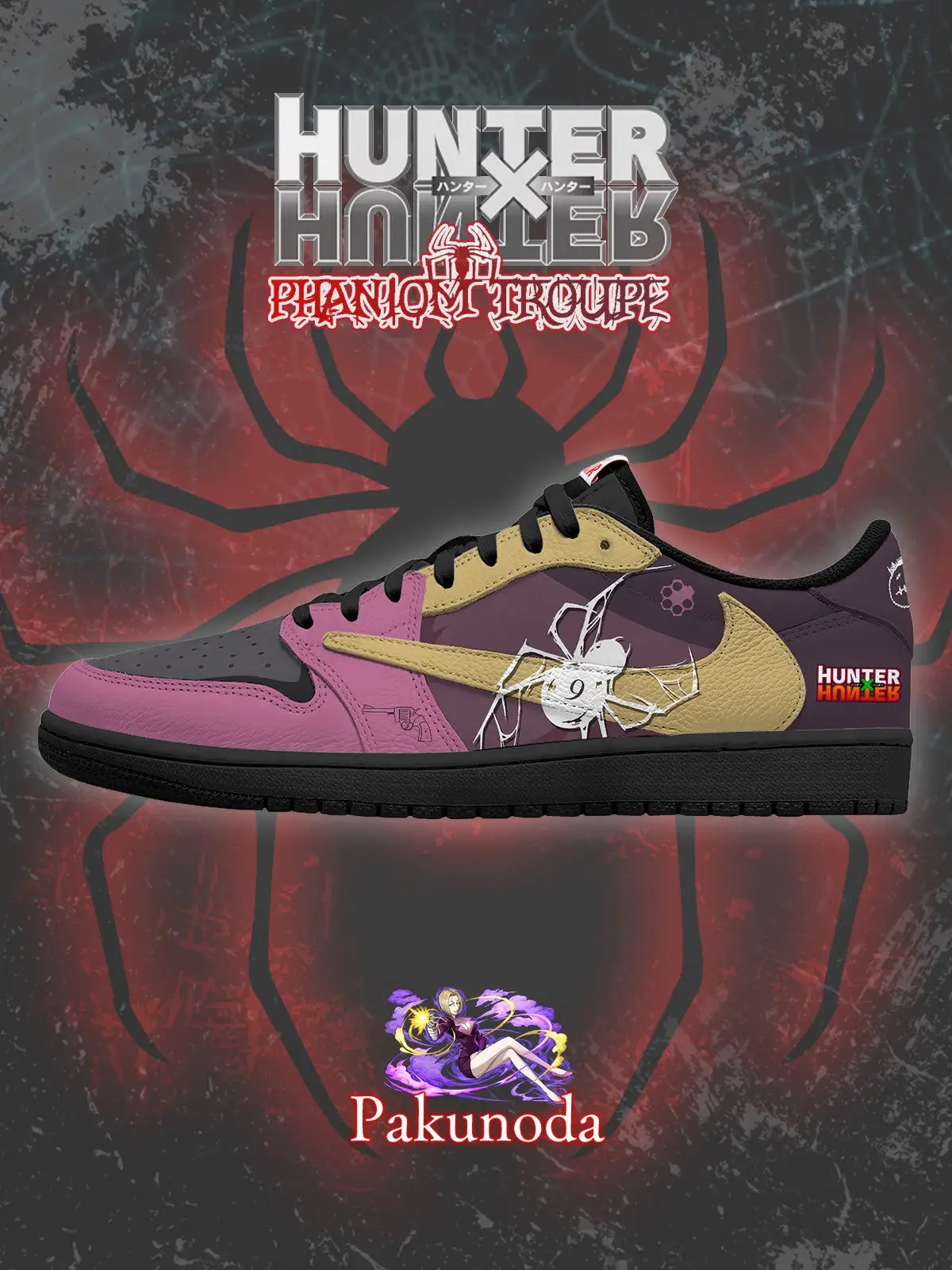 Pakunoda V.1 Custom TS Low Sneakers