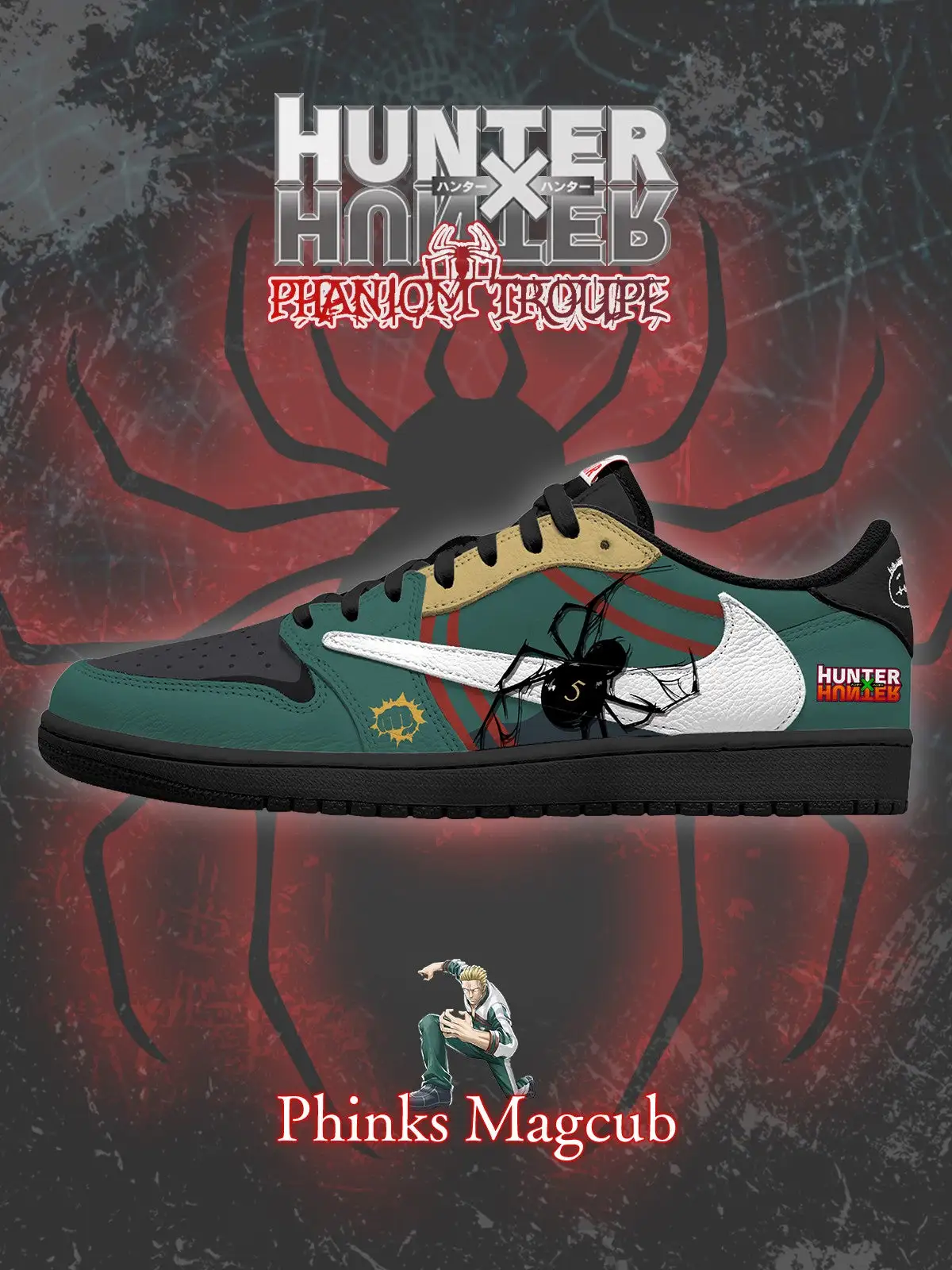 Phinks Magcub V.1 Custom TS Low Sneakers