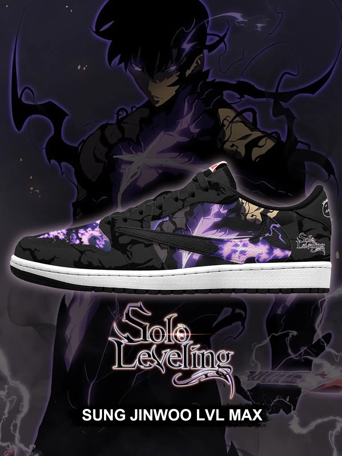 Sung Jinwoo LVL Max V.1 Custom TS Low Sneakers