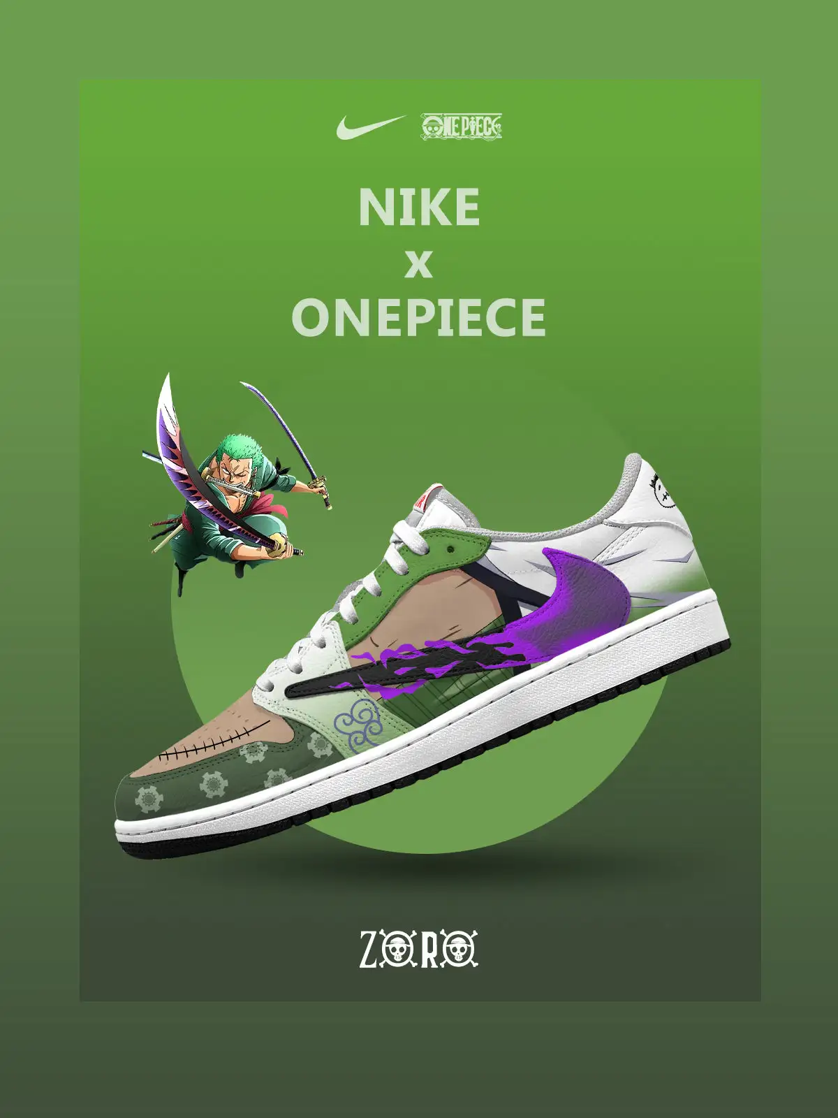 Zoro V.2 Custom TS Low Sneakers