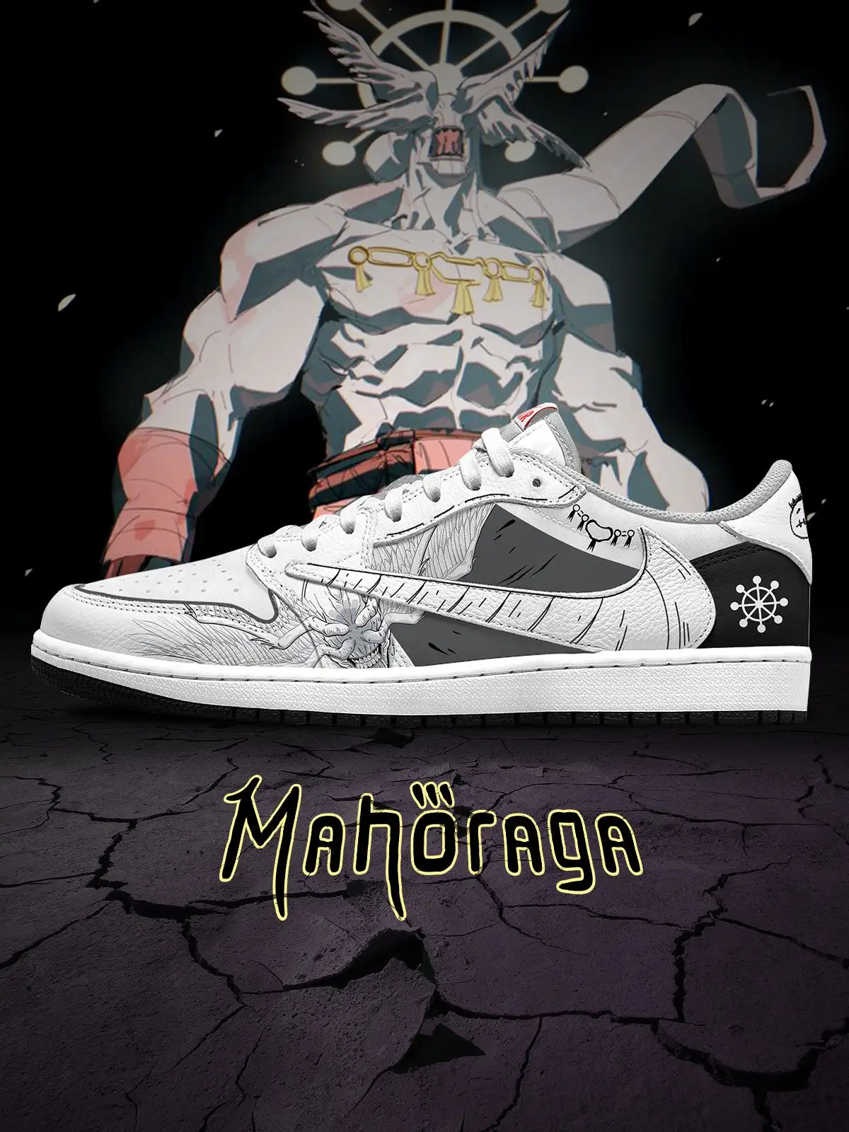 Mahoraga V.1 Custom TS Low Sneakers