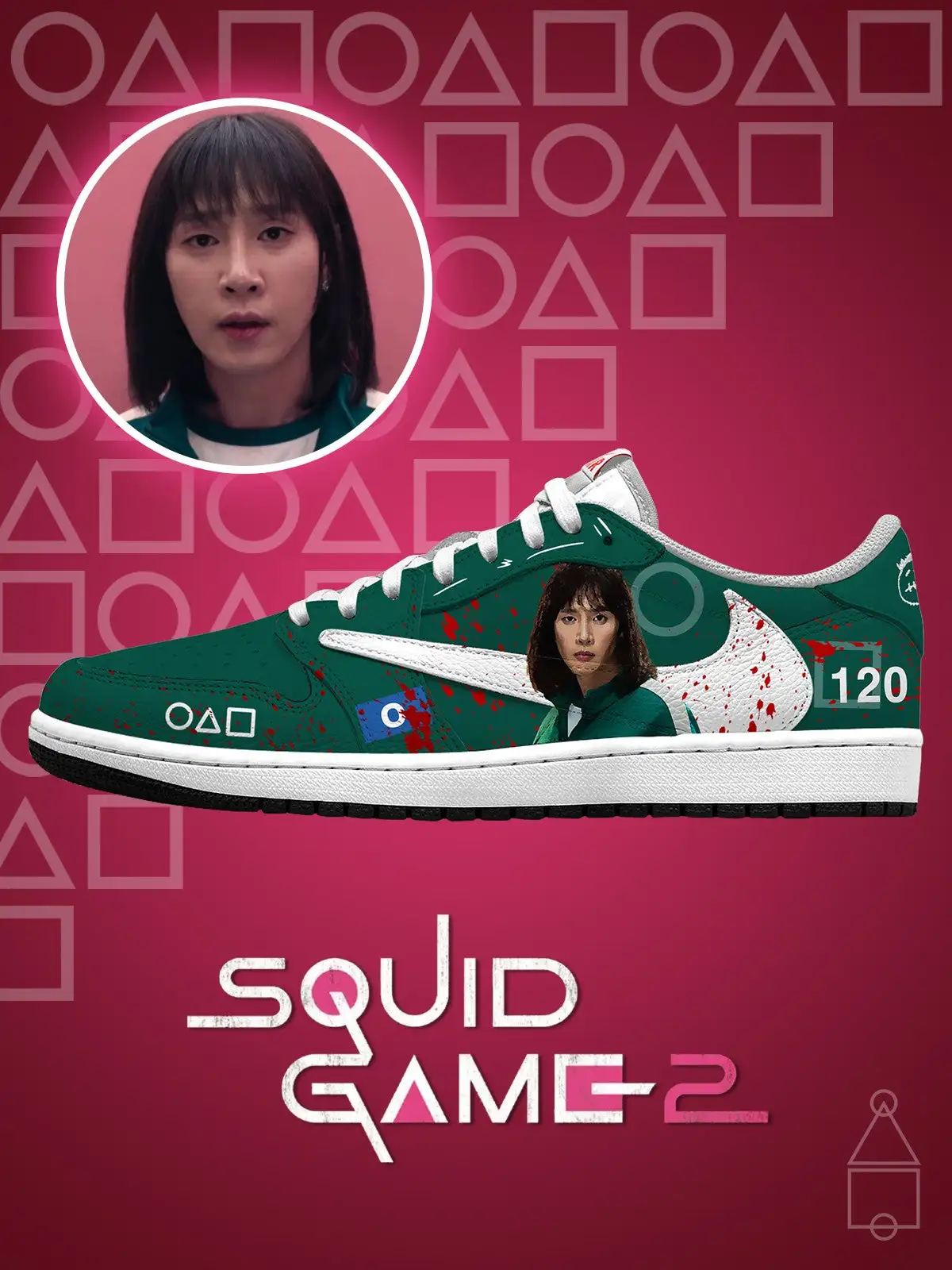 Player 120 V.1 Custom TS Low Sneakers