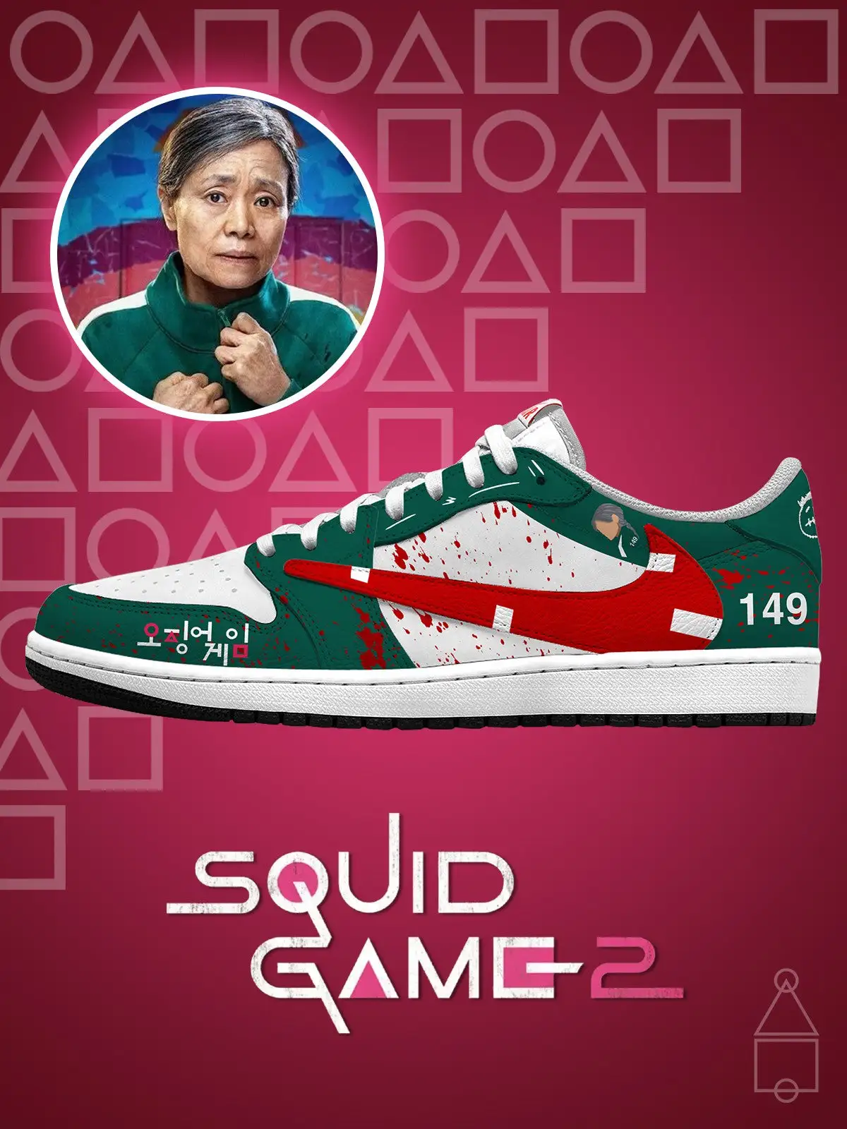 Player 149 V.1 Custom TS Low Sneakers