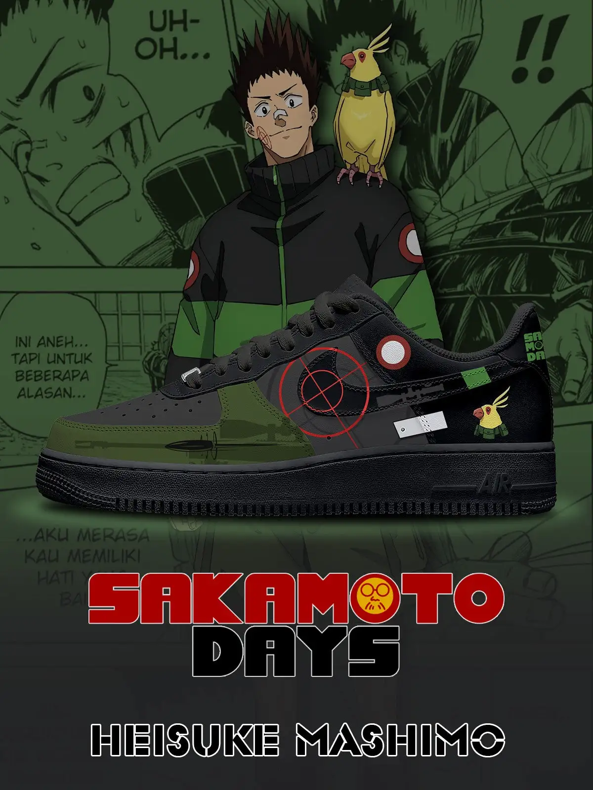 Heisuke Mashimo V.1 Custom Sneakers