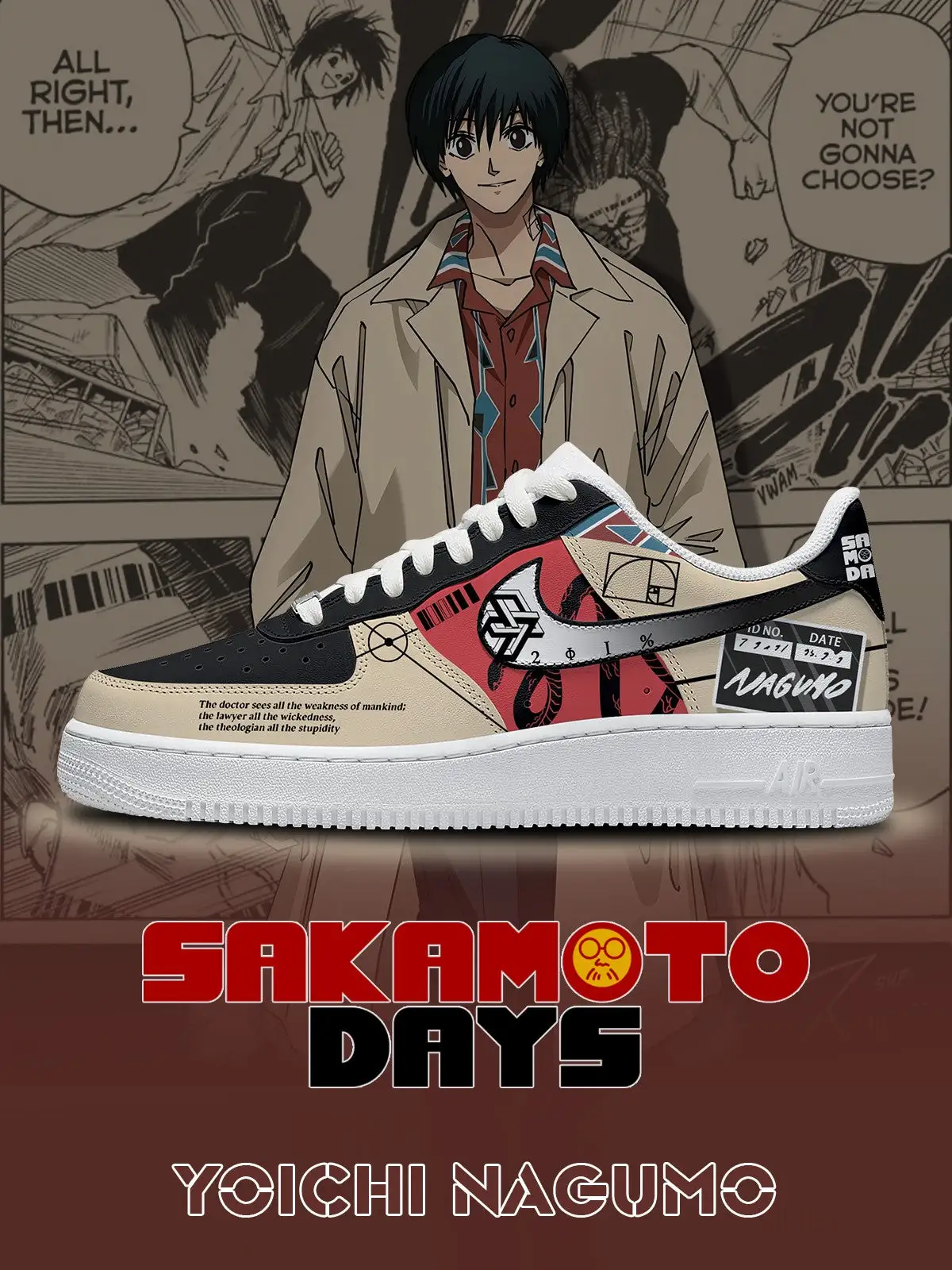 Yoichi Nagumo V.1 Custom Sneakers