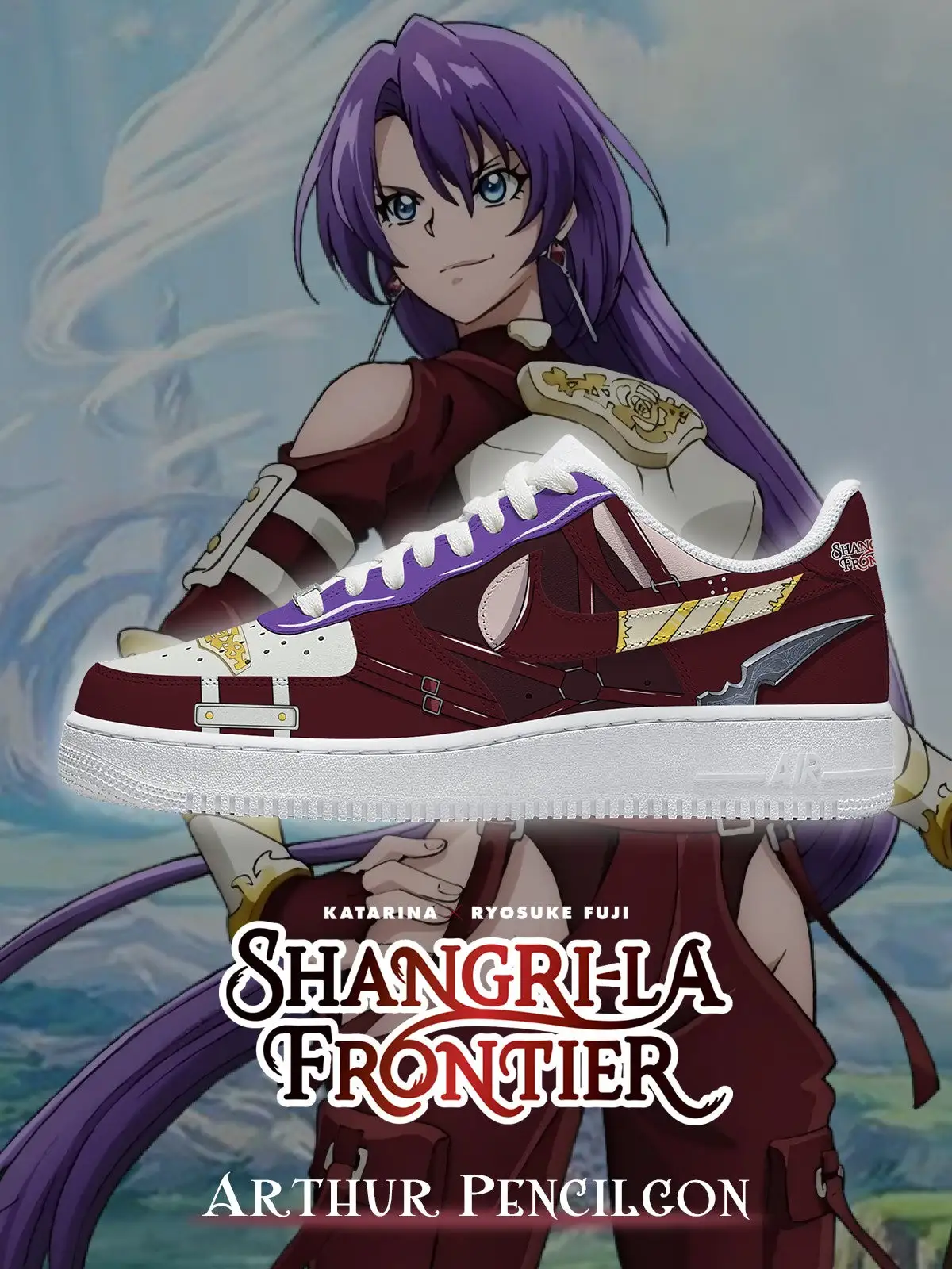 Arthur Pencilgon V.1 Custom Sneakers