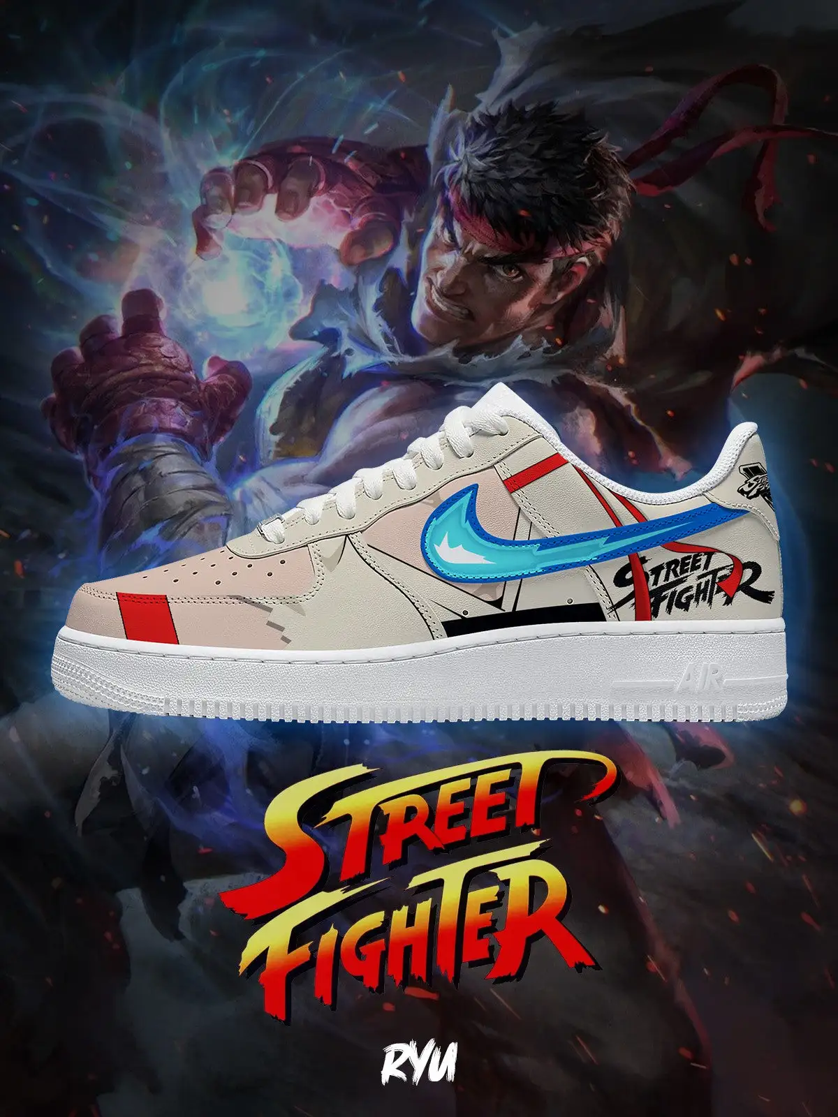 Ryu V.1 Custom Sneakers